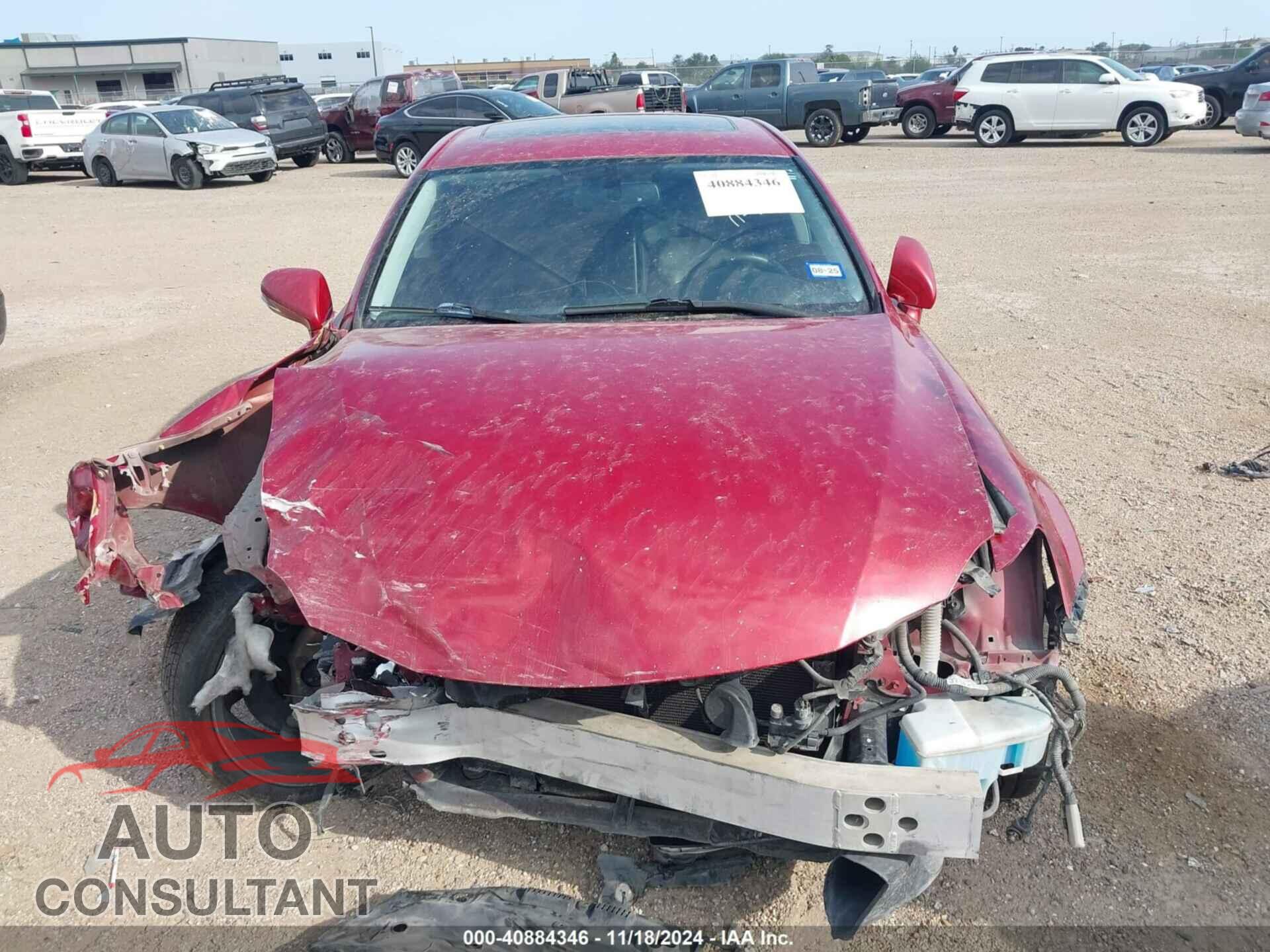 LEXUS IS 250 2012 - JTHBF5C23C5181599