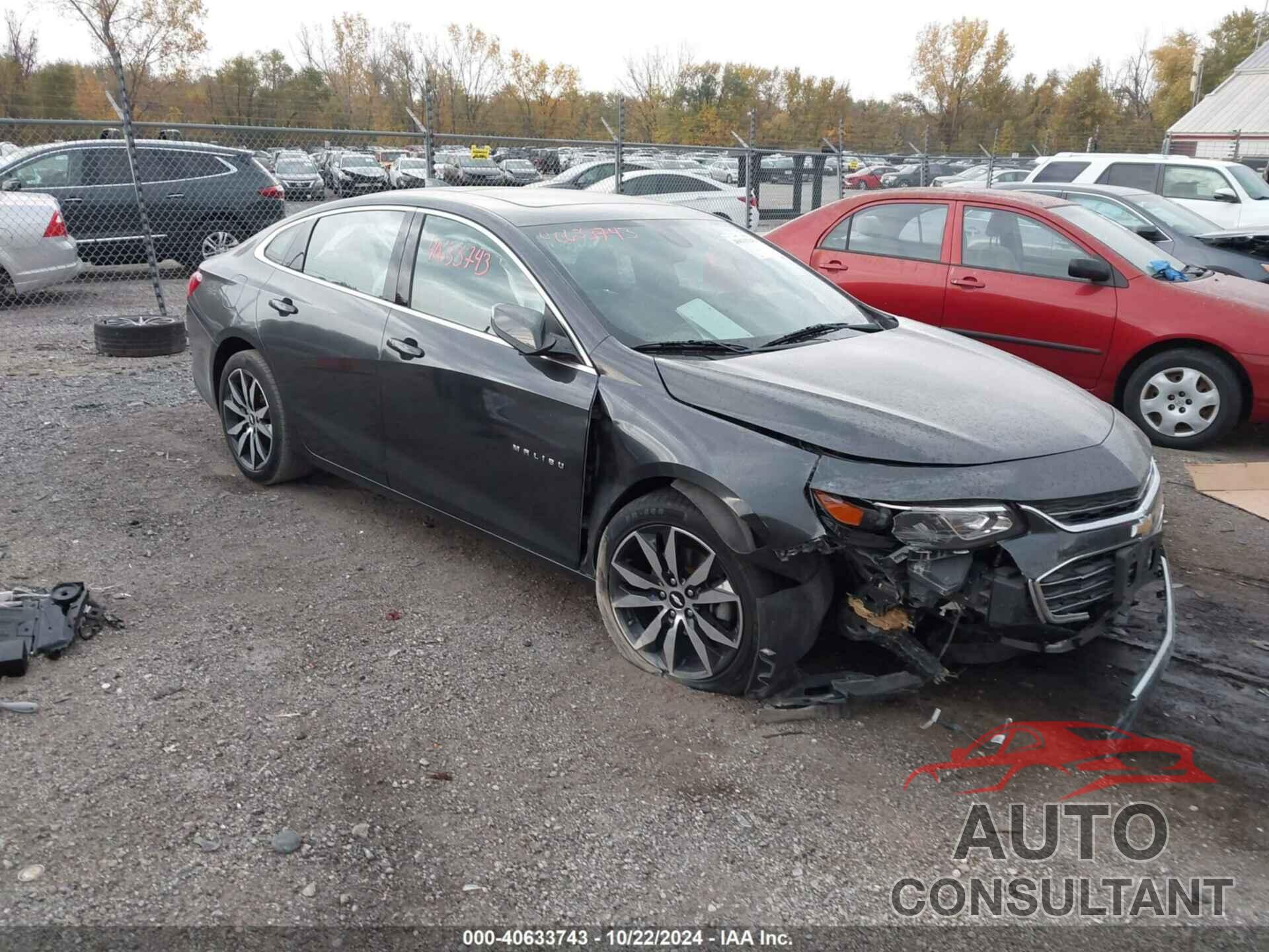 CHEVROLET MALIBU 2017 - 1G1ZE5ST6HF146451