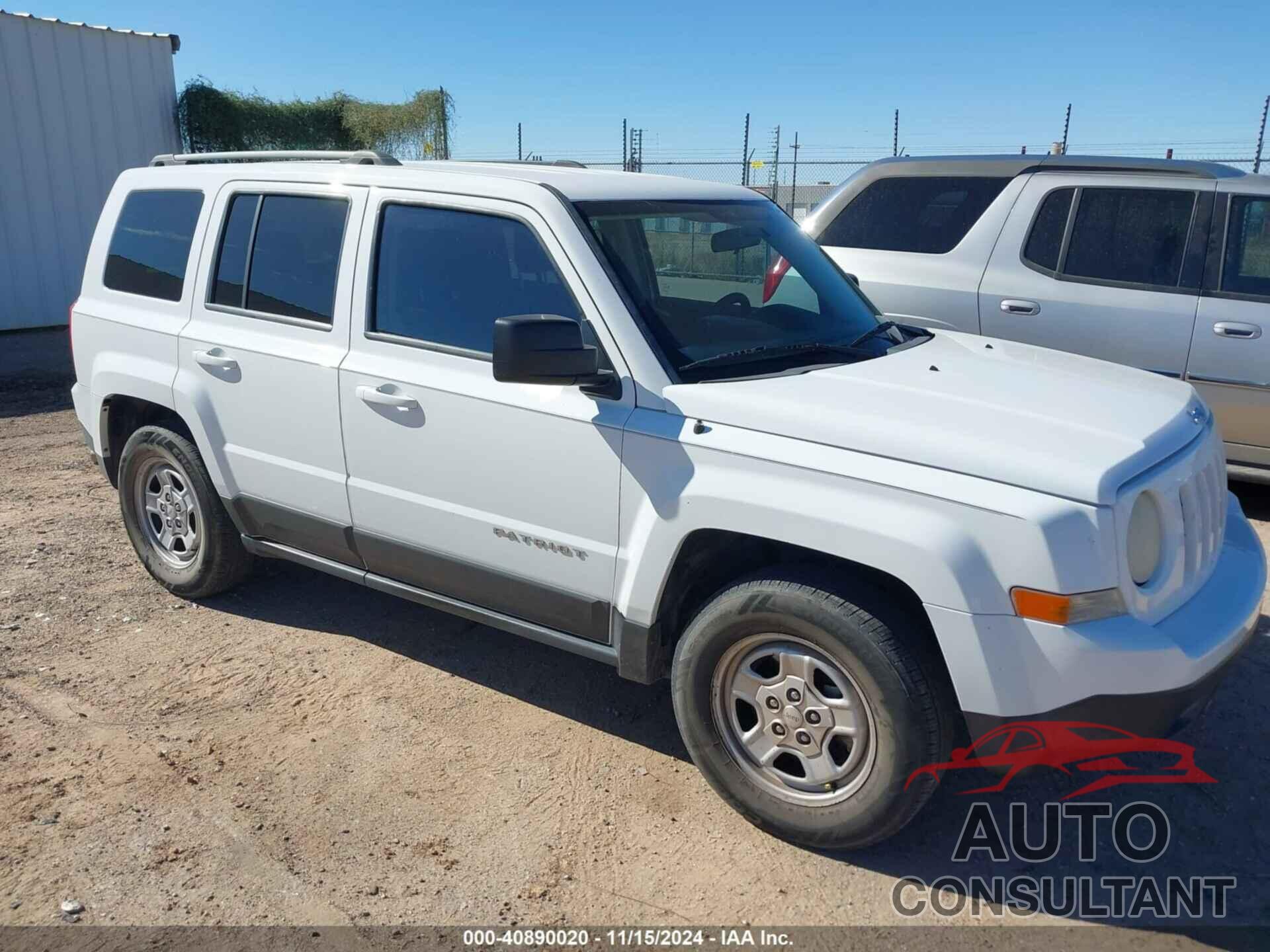 JEEP PATRIOT 2013 - 1C4NJPBB9DD171810