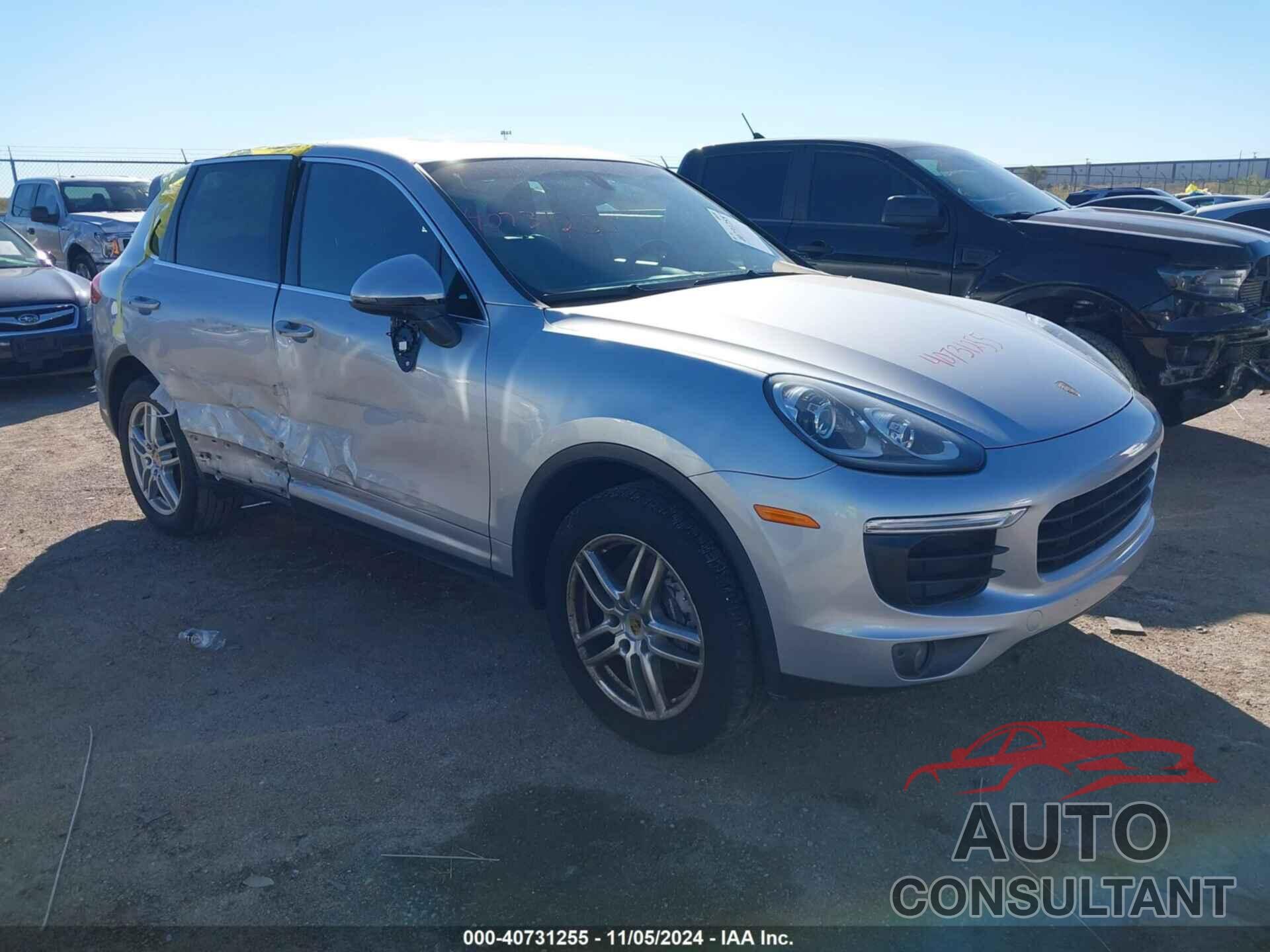 PORSCHE CAYENNE 2016 - WP1AA2A20GKA09985