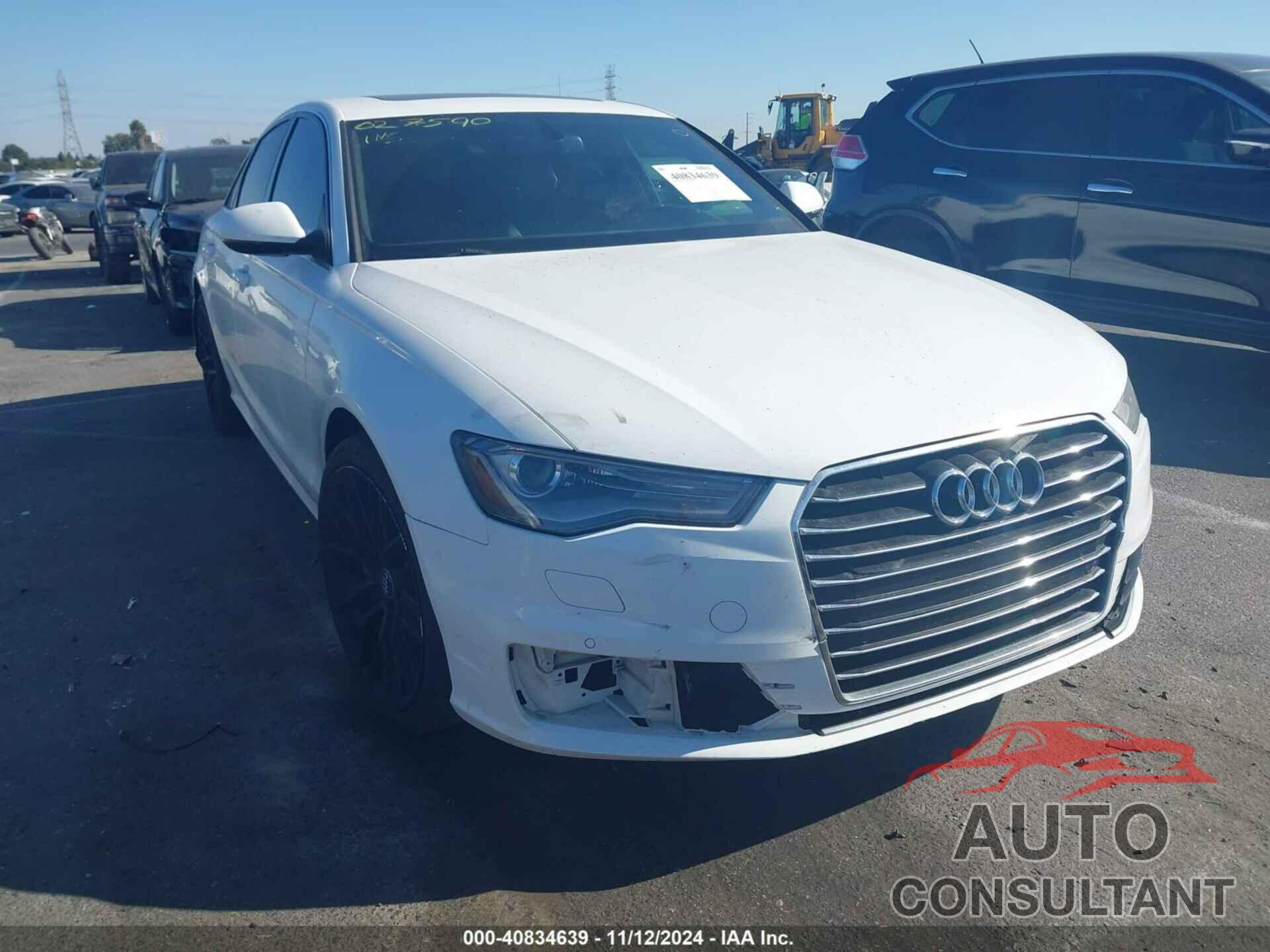 AUDI A6 2016 - WAUCFAFC0GN077867