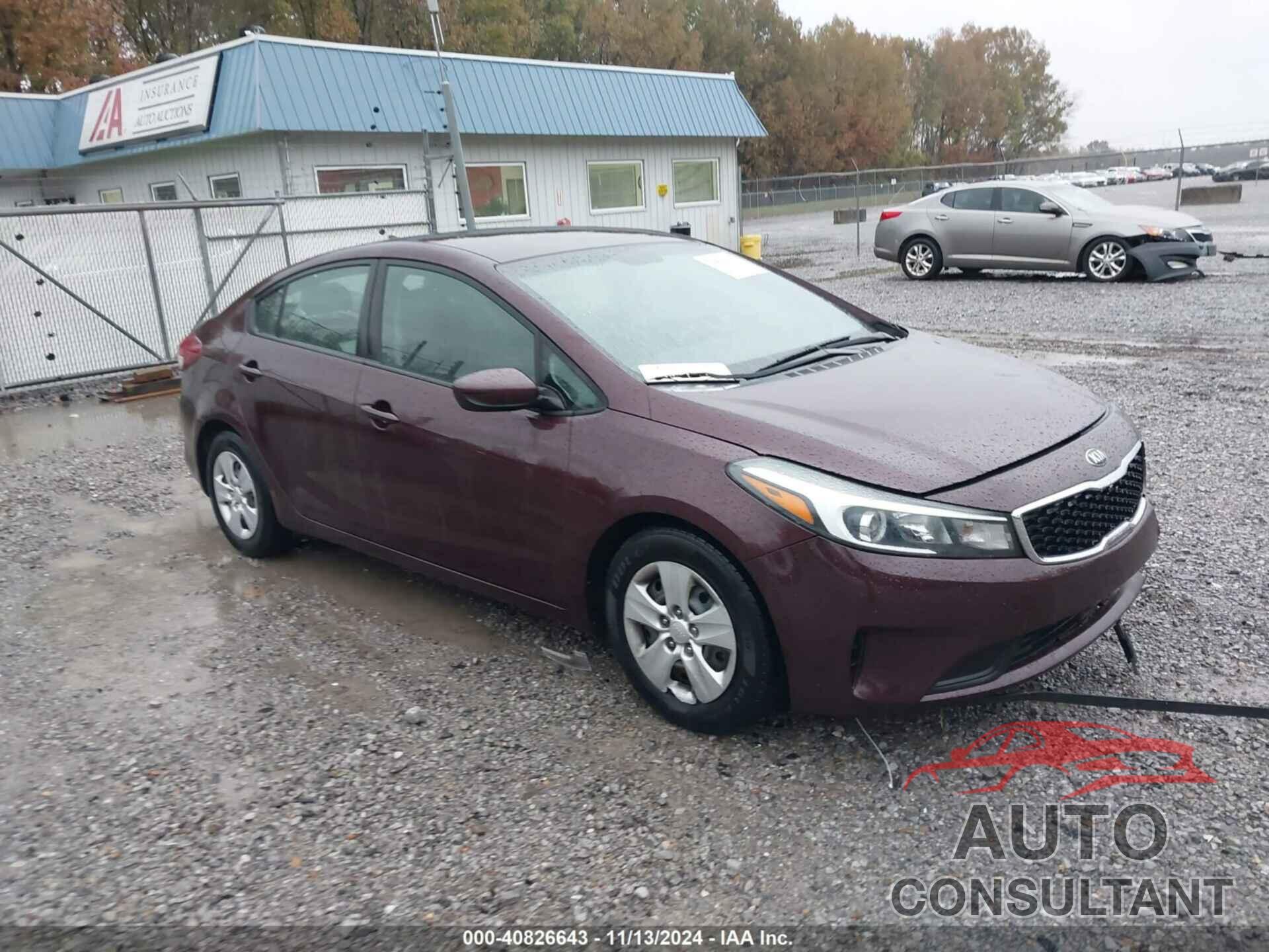 KIA FORTE 2018 - 3KPFK4A76JE219111