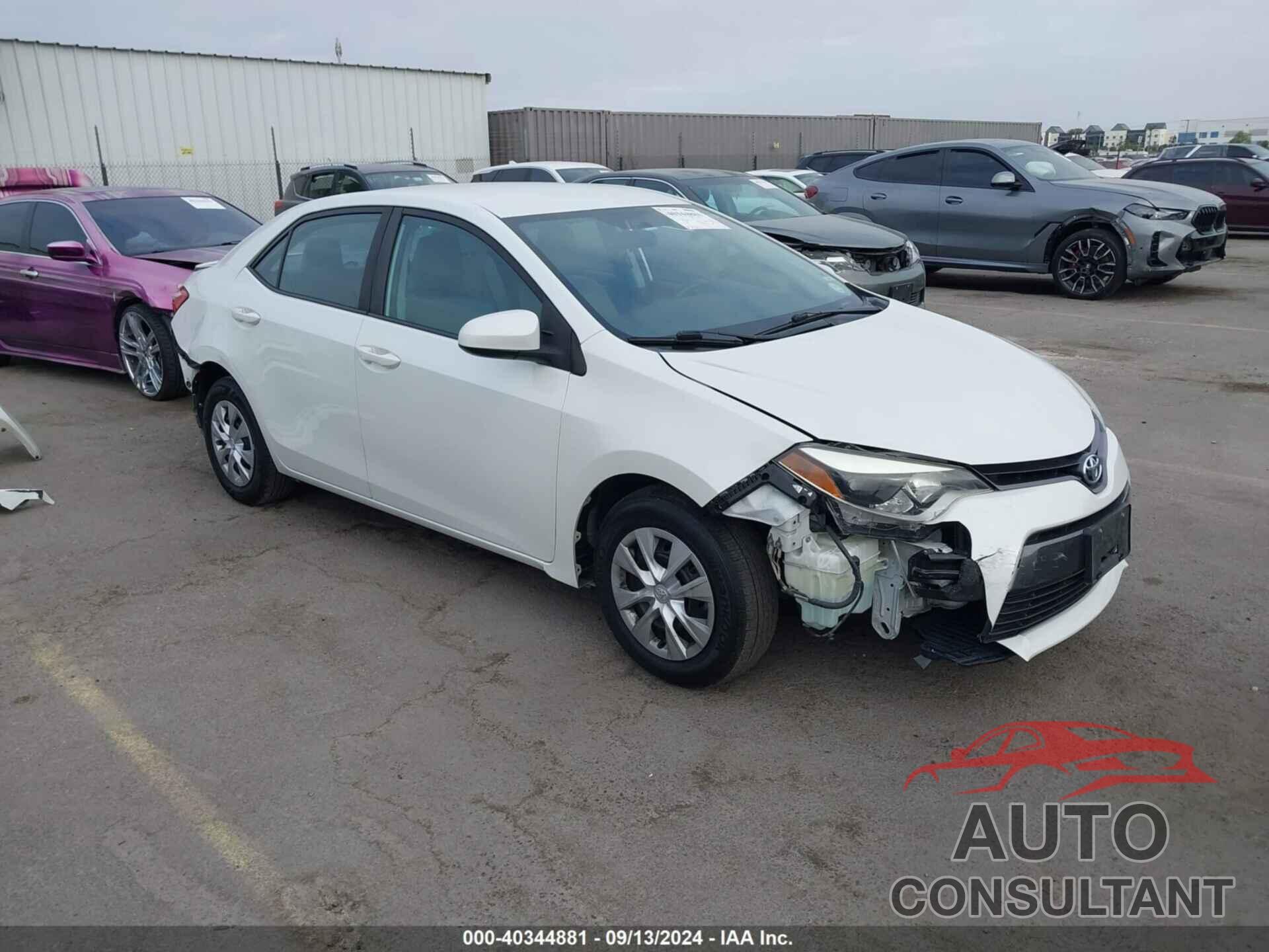 TOYOTA COROLLA 2016 - 5YFBPRHE5GP372796