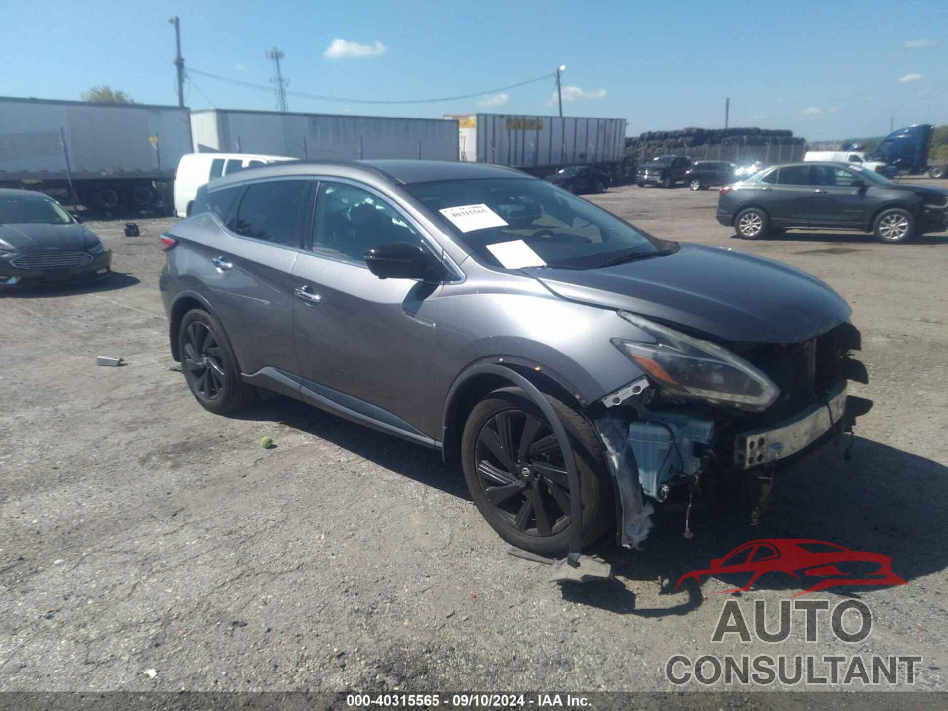 NISSAN MURANO 2018 - 5N1AZ2MG9JN129920