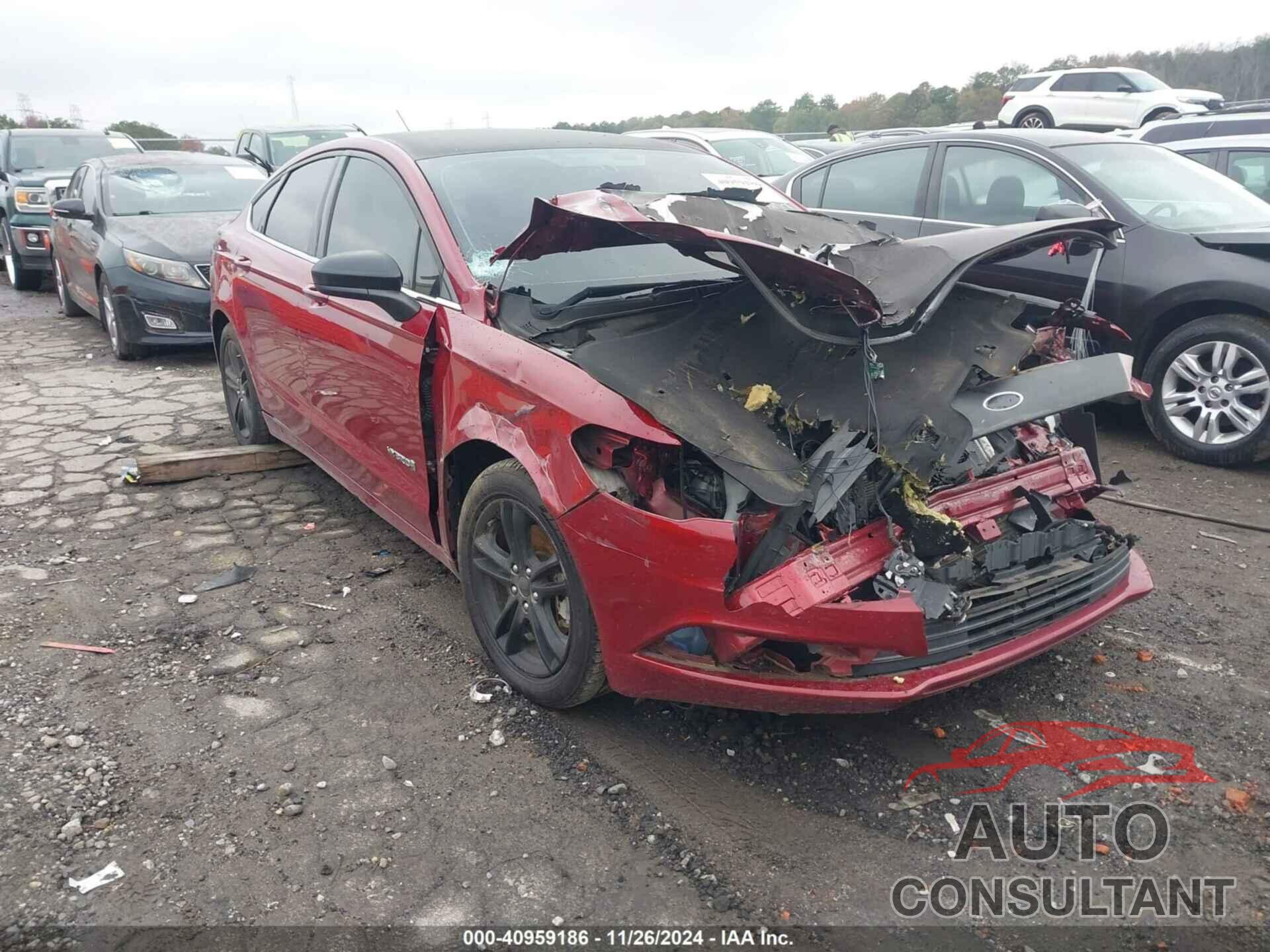 FORD FUSION HYBRID 2018 - 3FA6P0LU8JR209191