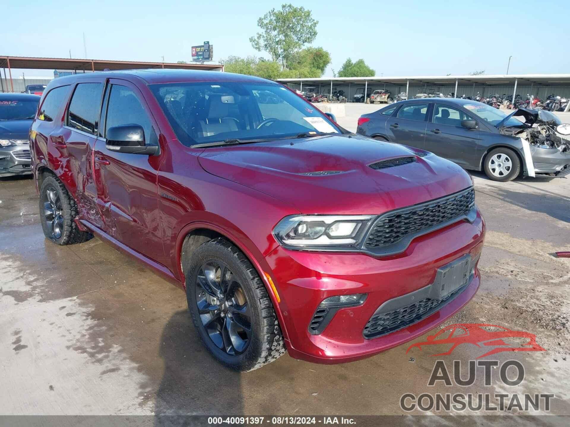 DODGE DURANGO 2021 - 1C4SDHCT6MC791480