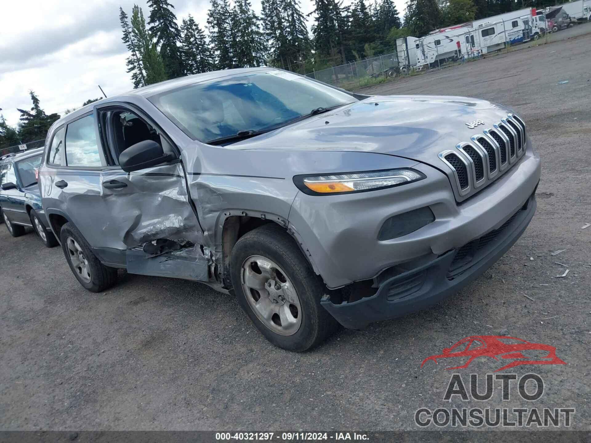 JEEP CHEROKEE 2016 - 1C4PJMAB8GW338420