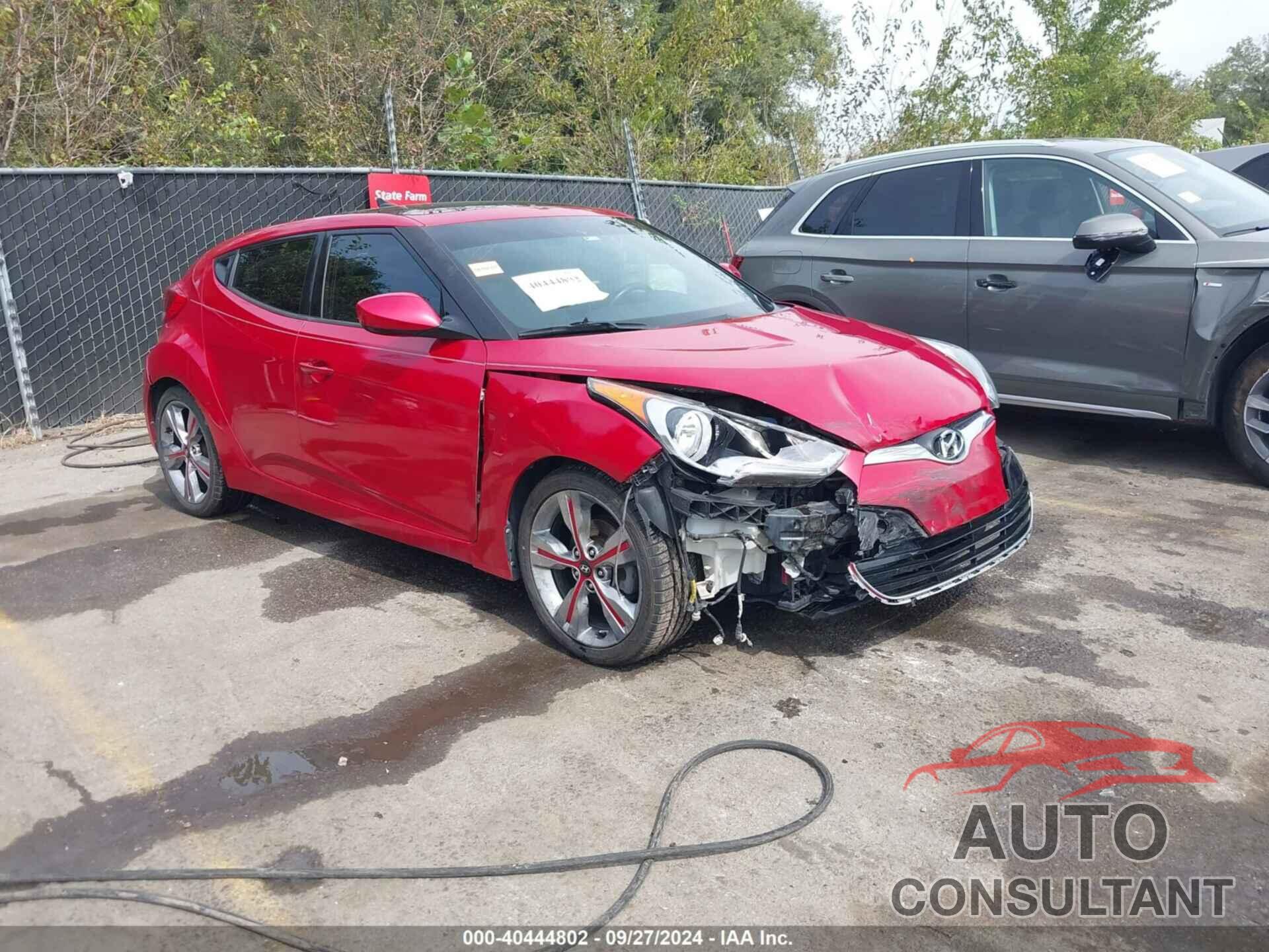 HYUNDAI VELOSTER 2016 - KMHTC6AD0GU281420