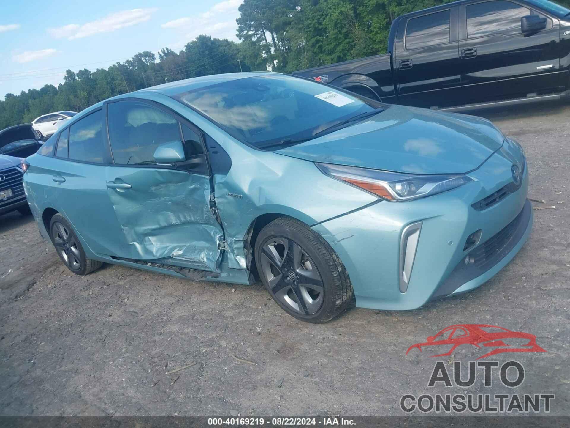 TOYOTA PRIUS 2022 - JTDKAMFU2N3190199