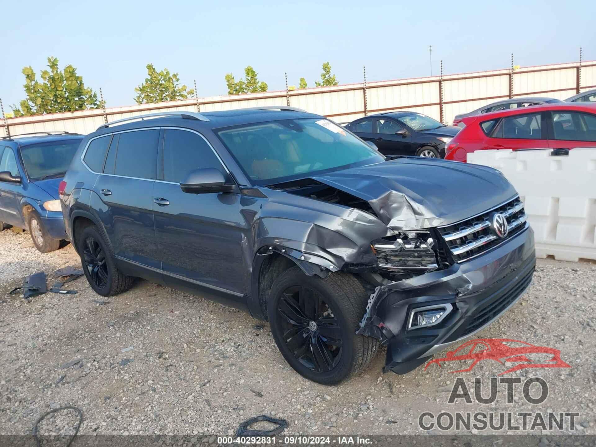 VOLKSWAGEN ATLAS 2019 - 1V2NR2CA1KC620805