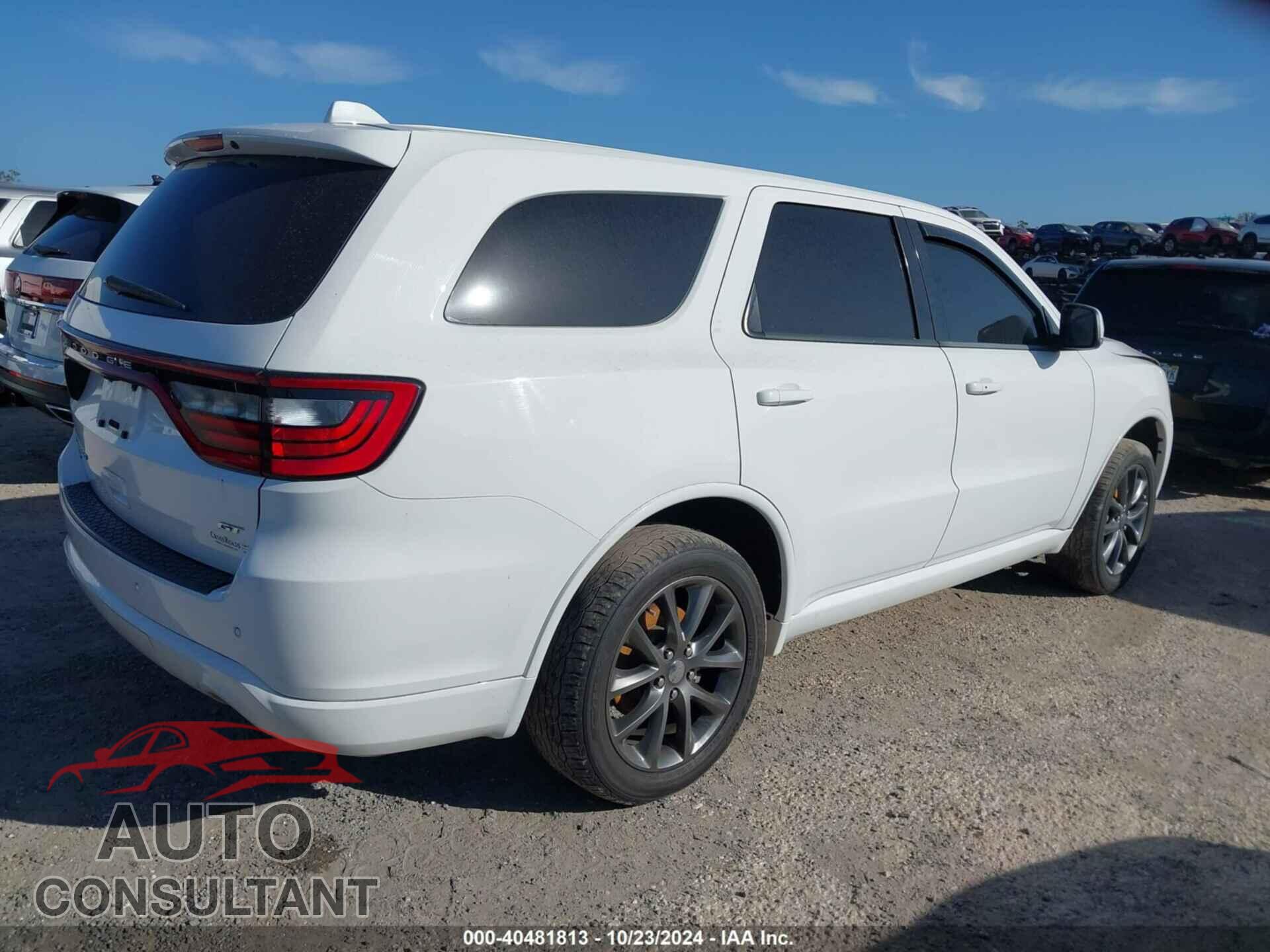 DODGE DURANGO 2017 - 1C4RDJDGXHC917708