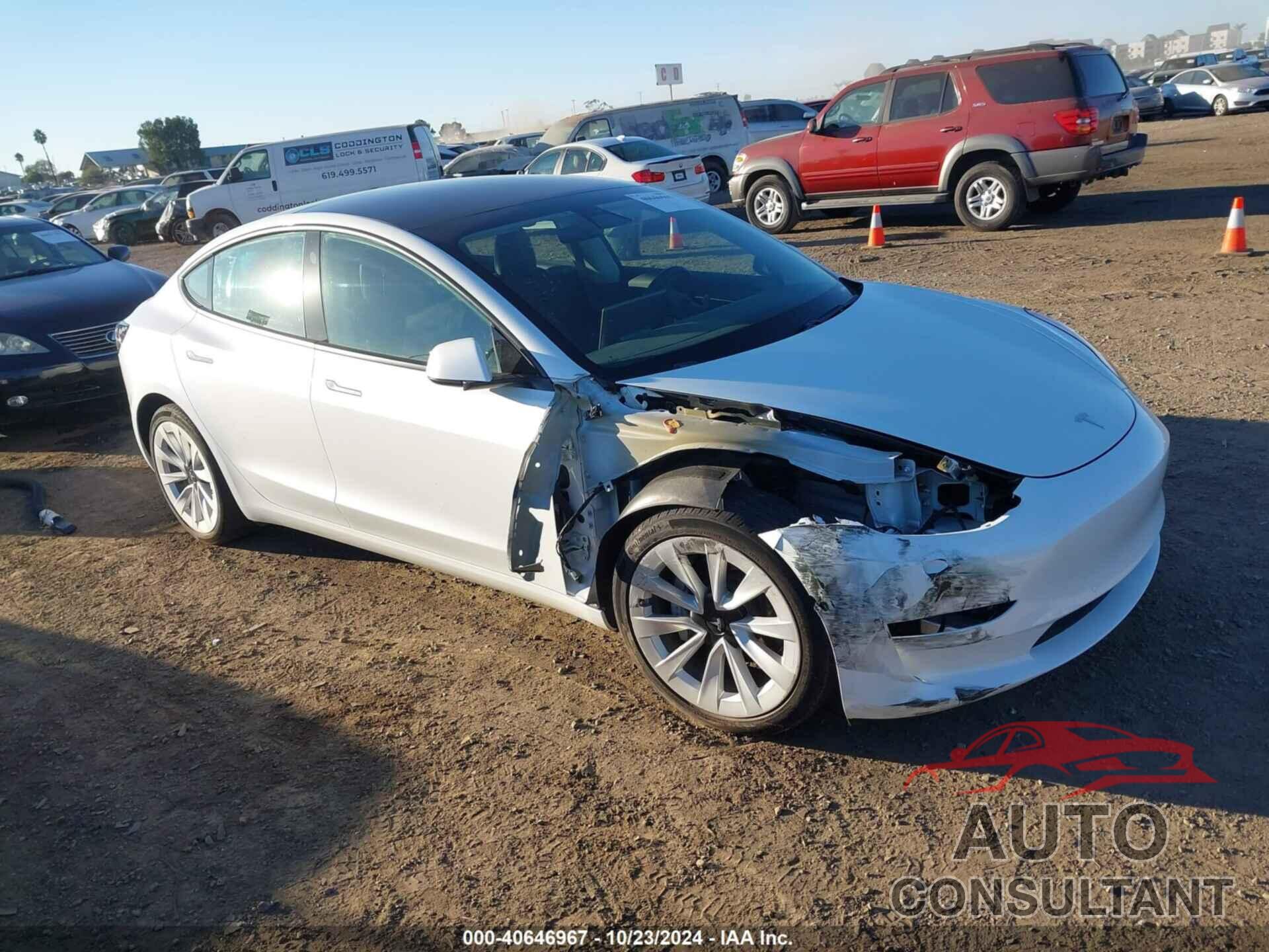 TESLA MODEL 3 2021 - 5YJ3E1EB6MF050505