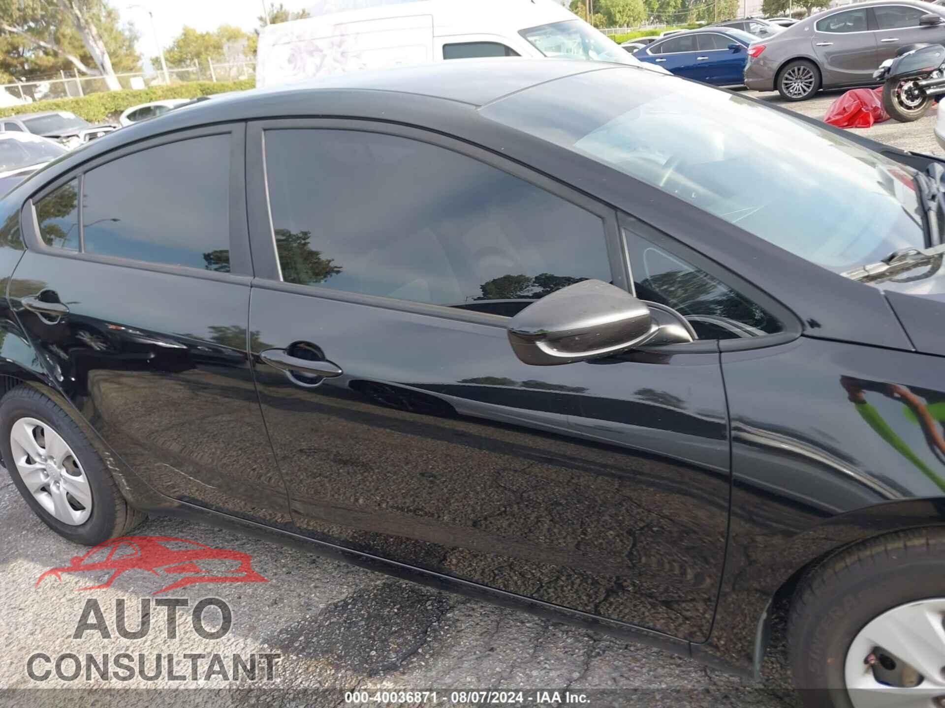 KIA FORTE 2017 - 3KPFK4A72HE078189
