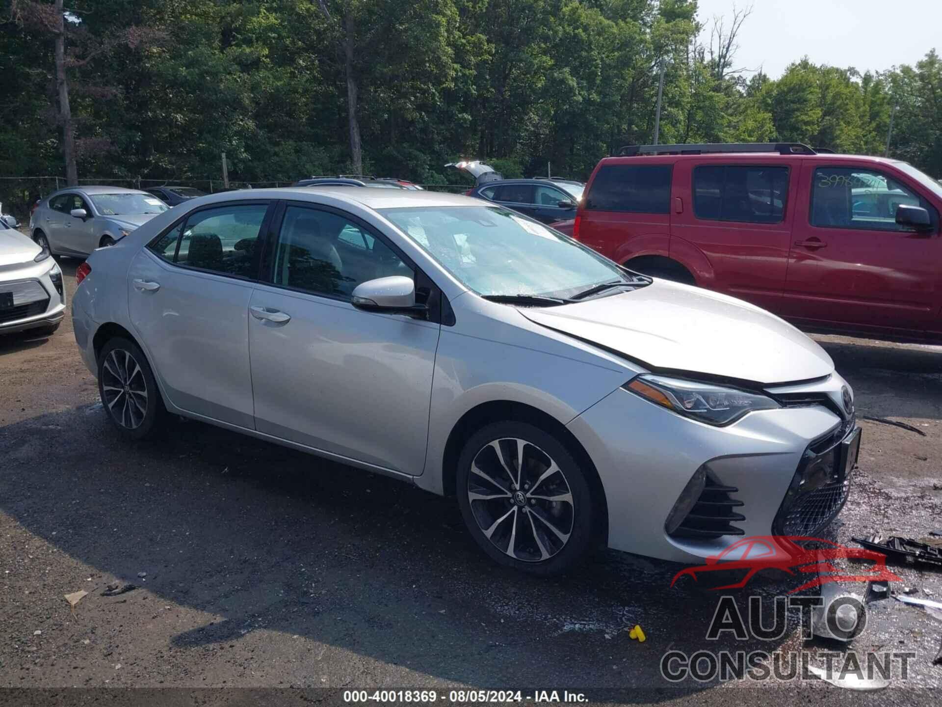 TOYOTA COROLLA 2018 - 2T1BURHE7JC043260