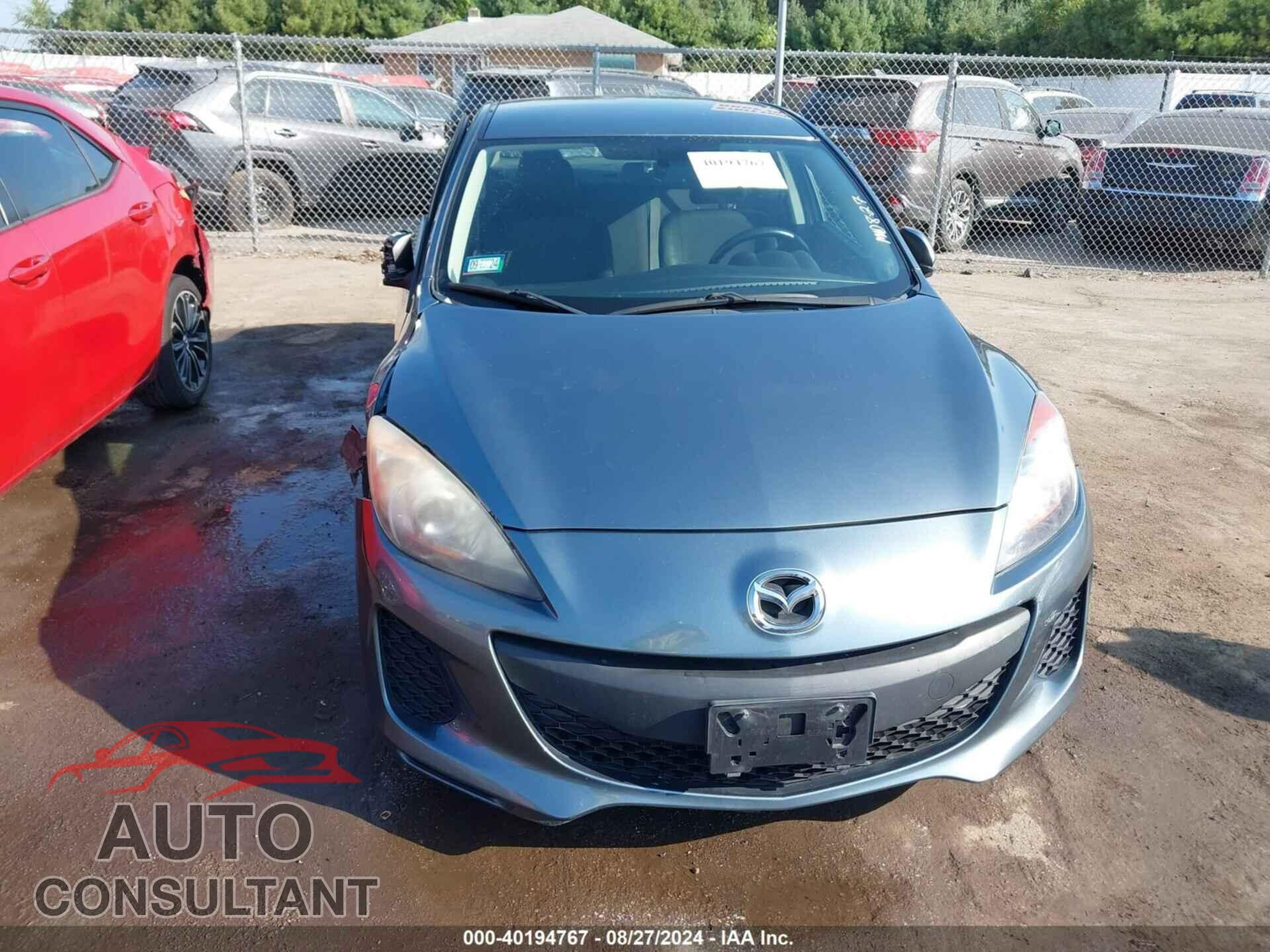 MAZDA MAZDA3 2013 - JM1BL1TF6D1721428