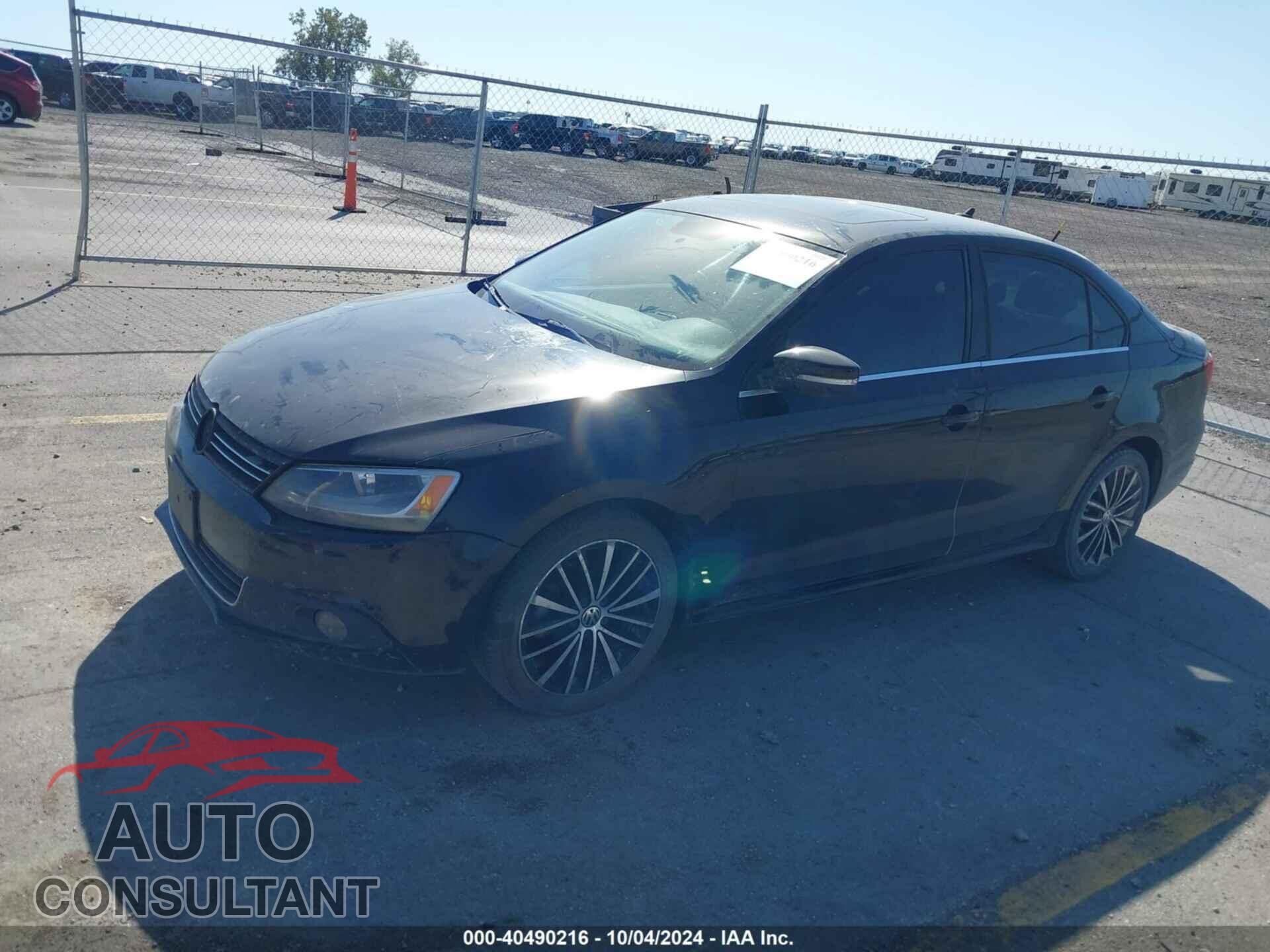 VOLKSWAGEN JETTA 2012 - 3VWLX7AJ2CM388825