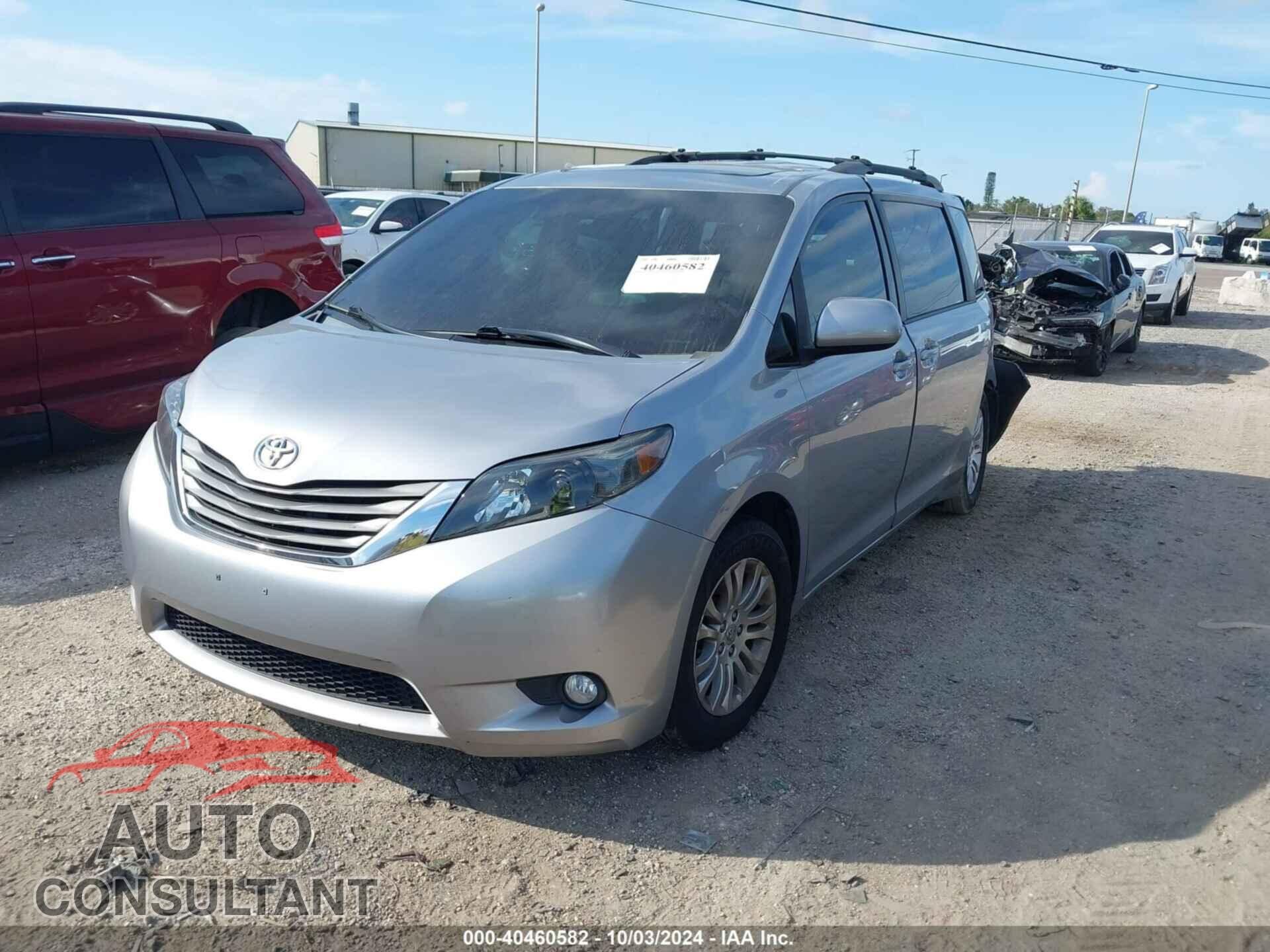 TOYOTA SIENNA 2012 - 5TDYK3DC5CS230542