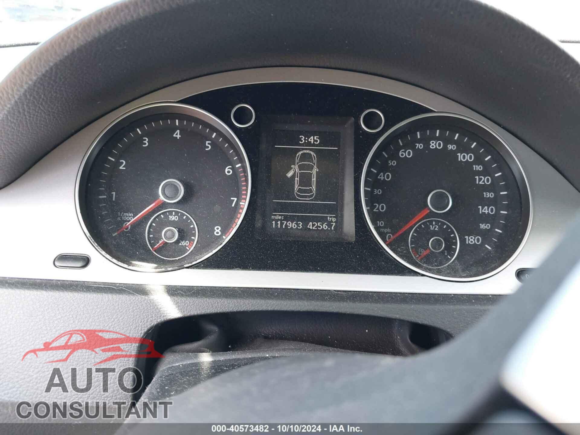 VOLKSWAGEN CC 2010 - WVWMP7AN1AE548142