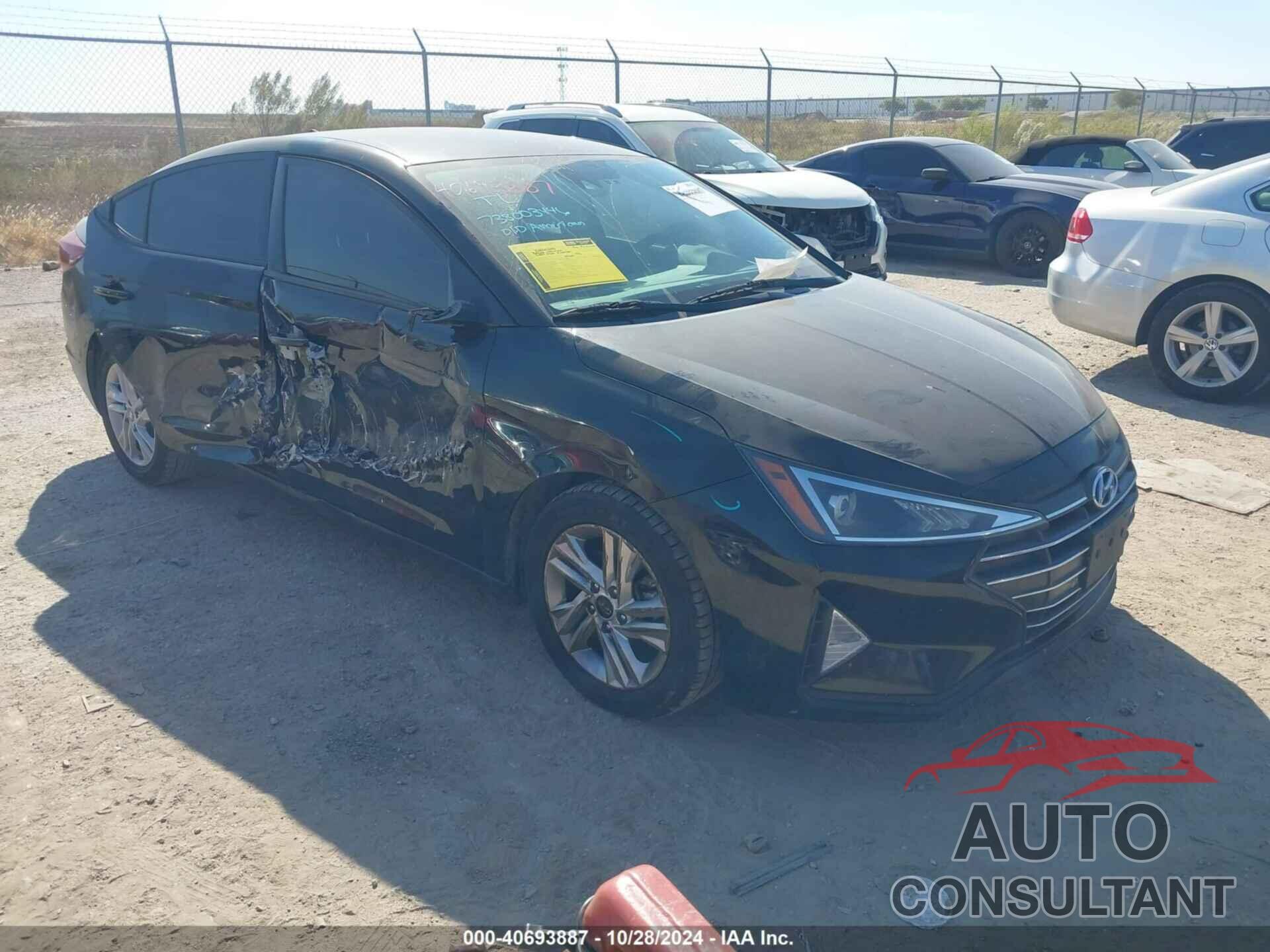 HYUNDAI ELANTRA 2020 - 5NPD84LF8LH553715
