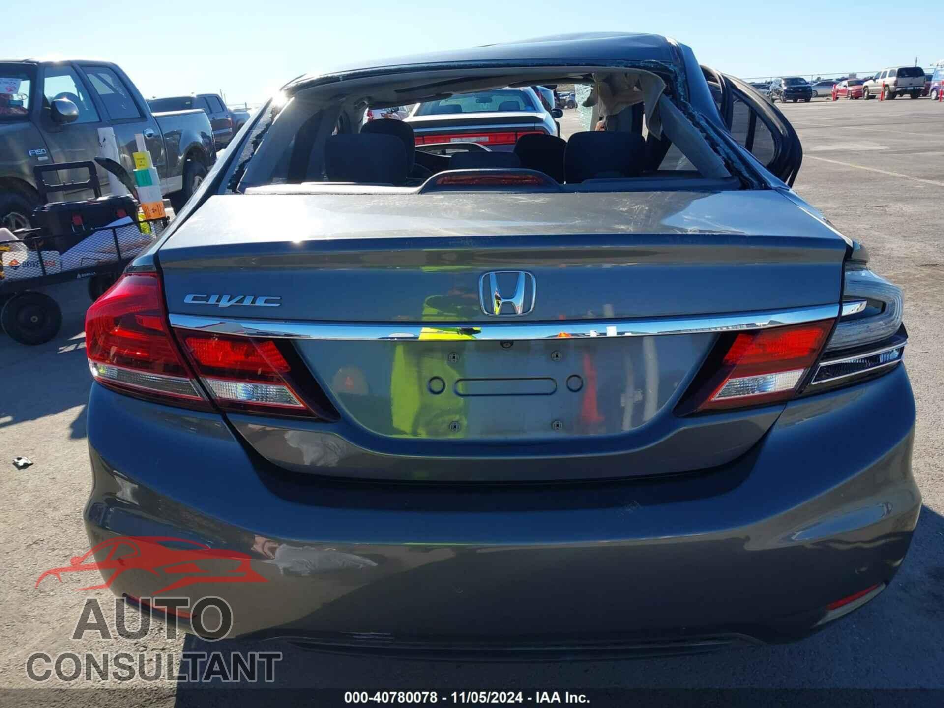HONDA CIVIC 2013 - 19XFB2F8XDE269164