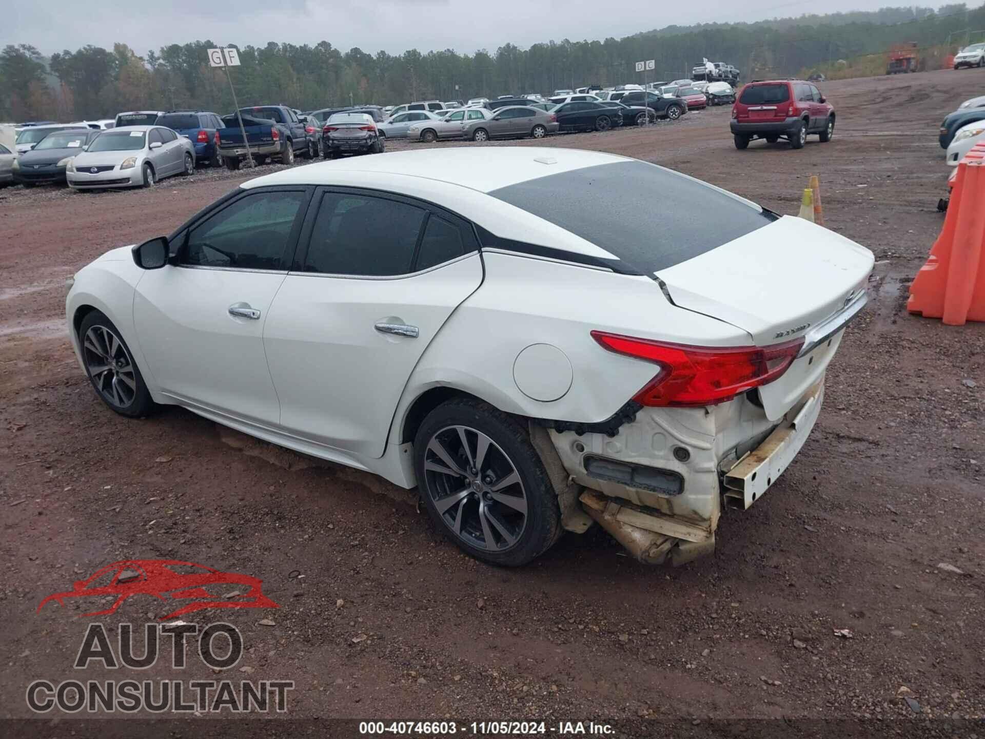 NISSAN MAXIMA 2017 - 1N4AA6AP3HC390771