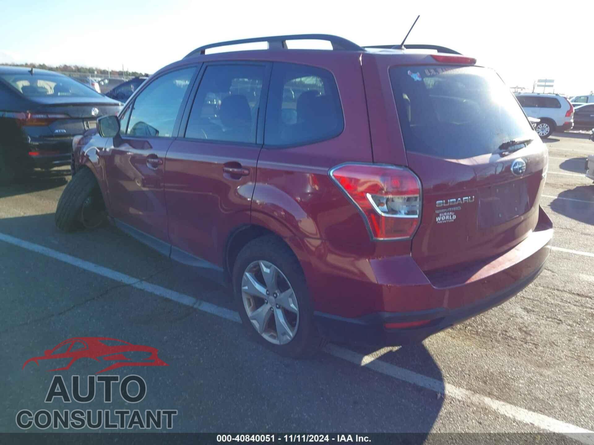 SUBARU FORESTER 2015 - JF2SJADC8FH477660