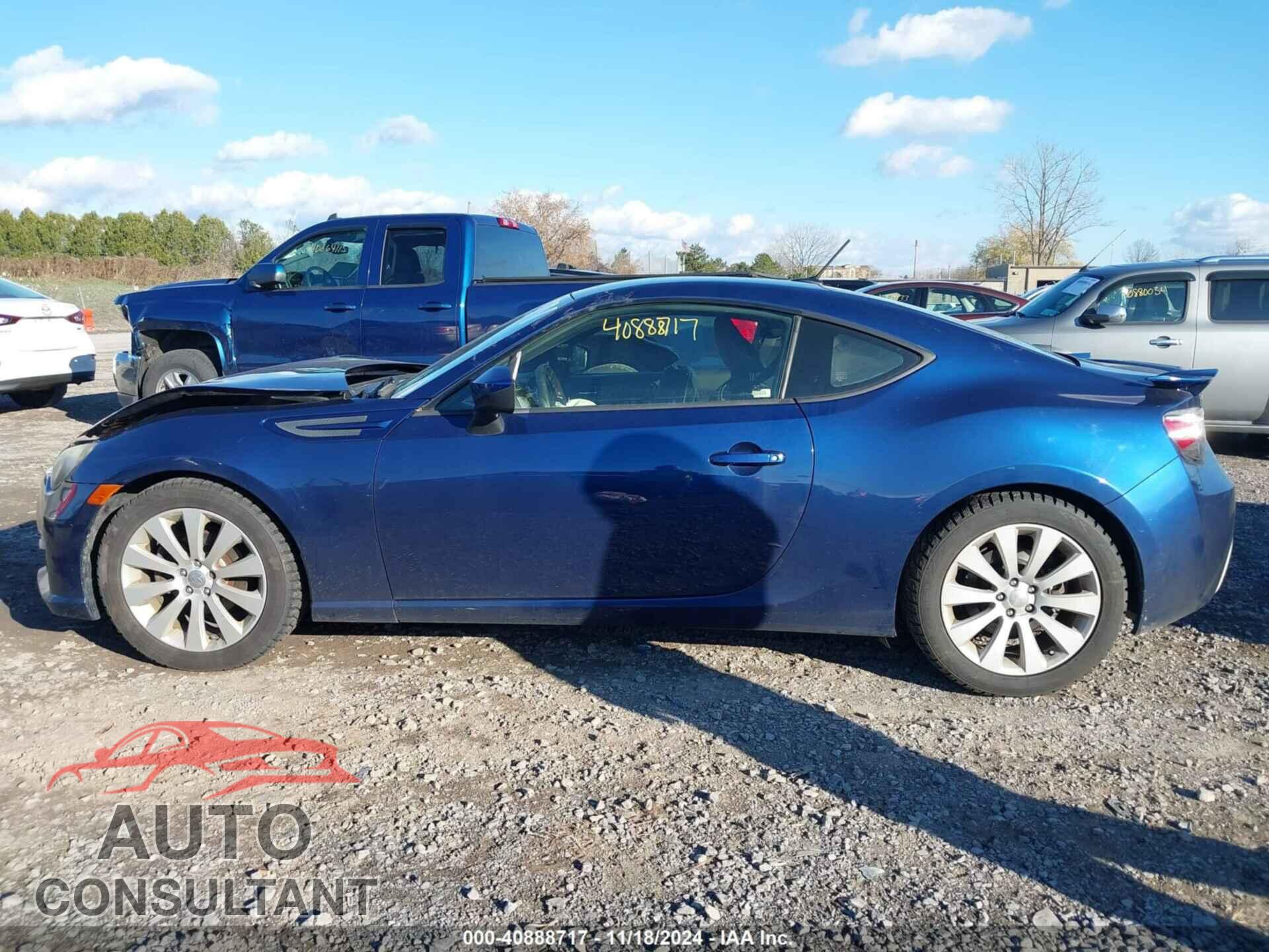SUBARU BRZ 2013 - JF1ZCAC17D1605471