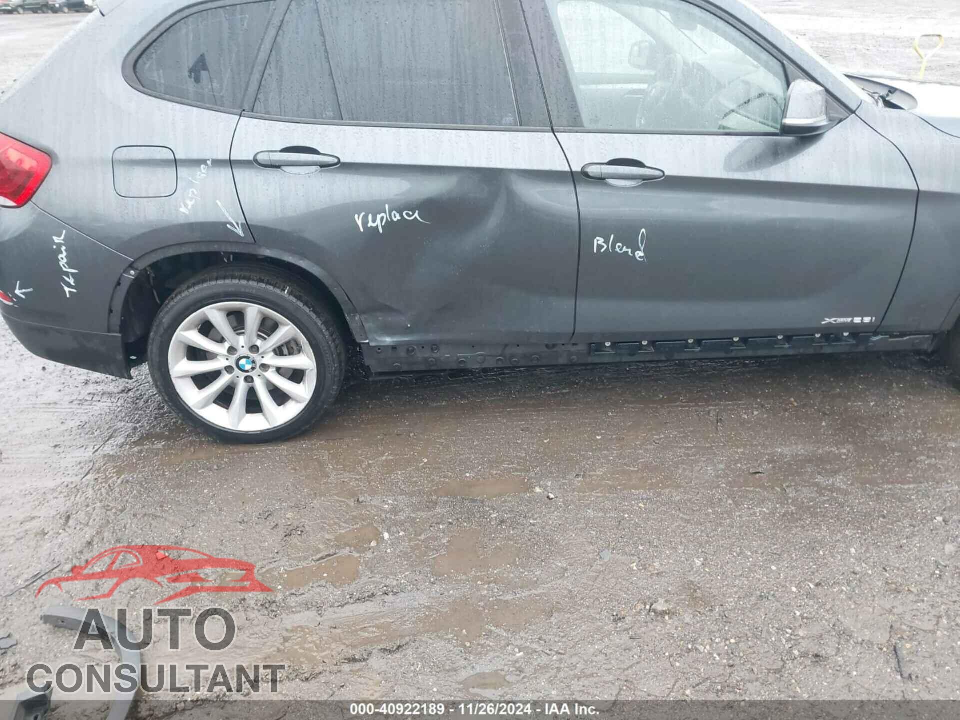 BMW X1 2013 - WBAVL1C55DVR87923