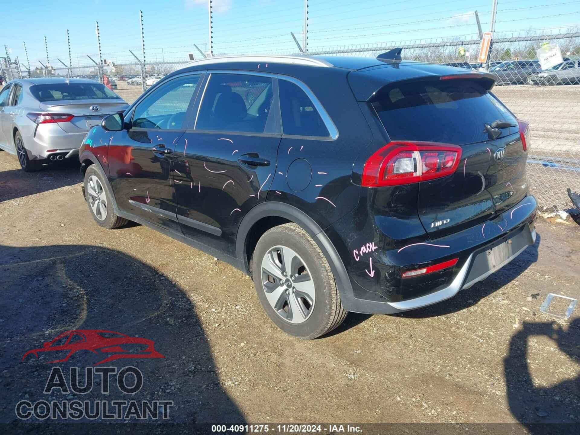 KIA NIRO 2017 - KNDCB3LC9H5045225