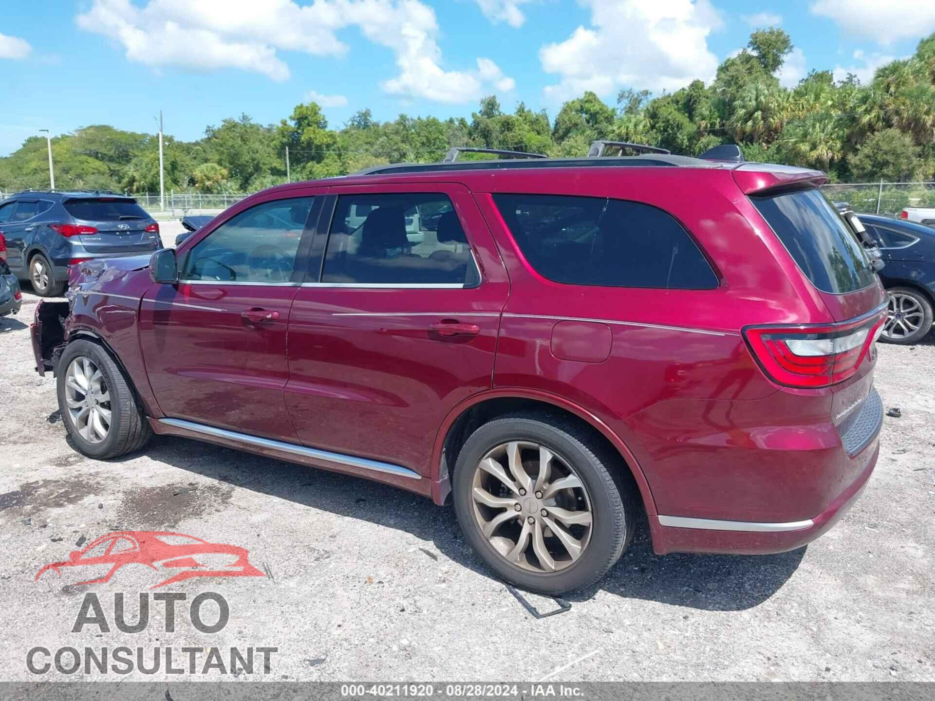 DODGE DURANGO 2017 - 1C4RDHAG5HC805542