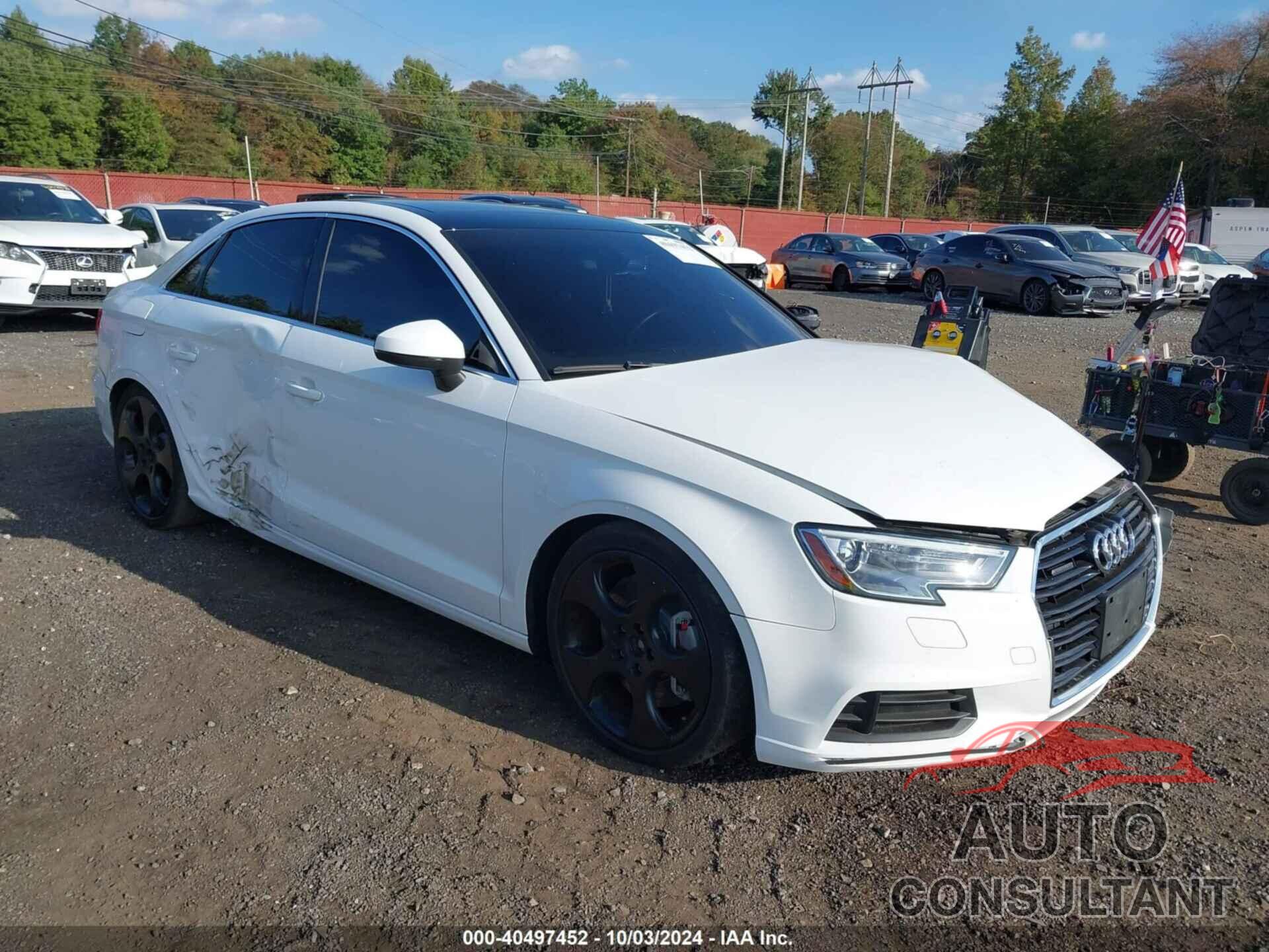 AUDI A3 2019 - WAUBEGFF6K1020374