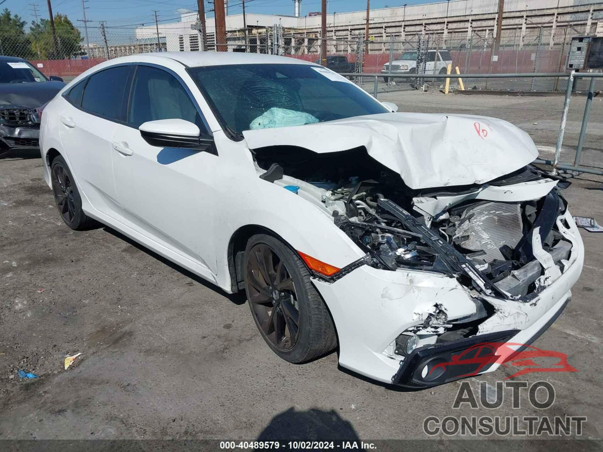 HONDA CIVIC 2019 - 2HGFC2F88KH505973