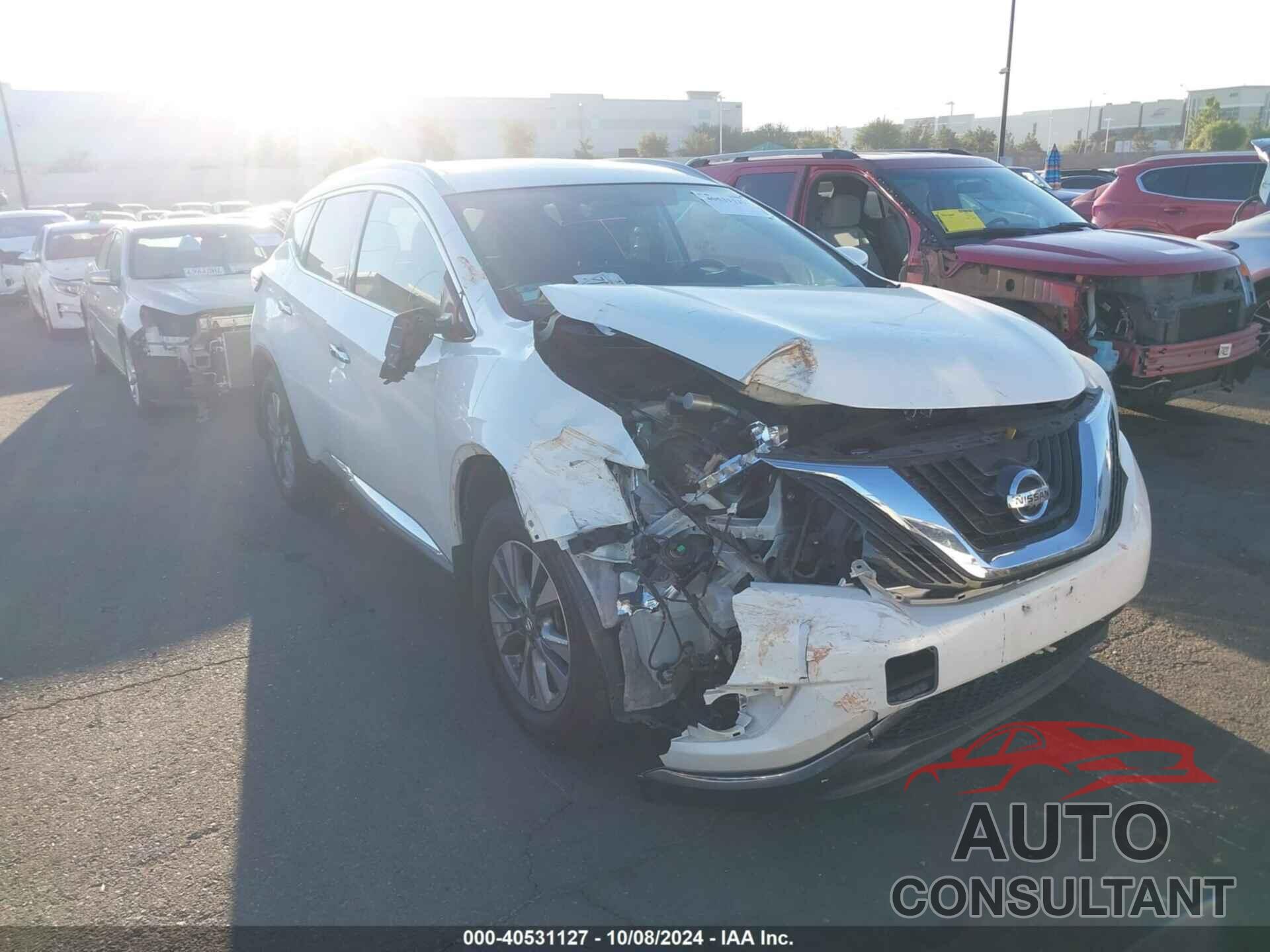 NISSAN MURANO 2016 - 5N1AZ2MG6GN170028