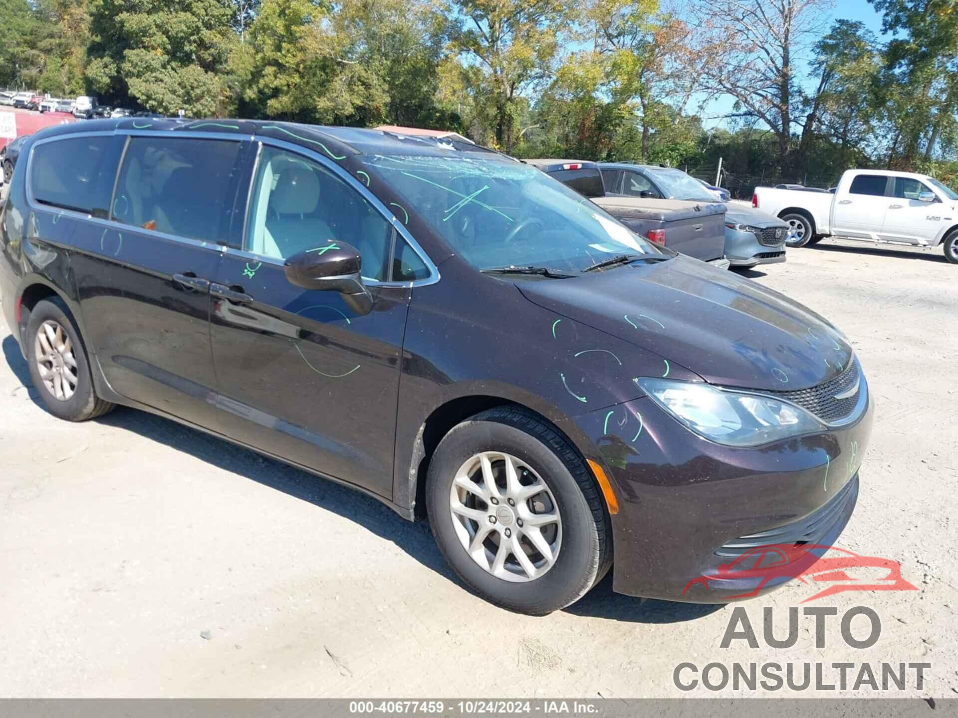 CHRYSLER PACIFICA 2017 - 2C4RC1DGXHR587420