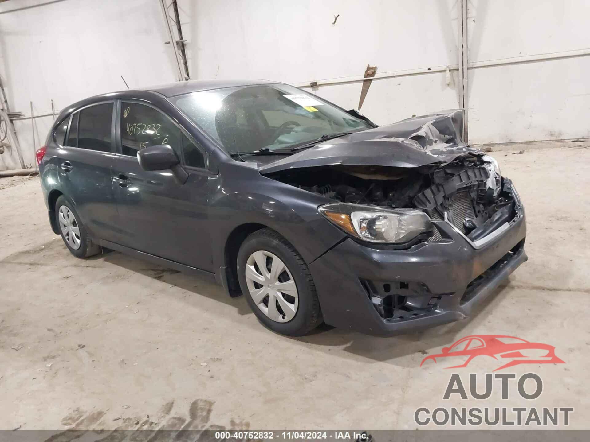 SUBARU IMPREZA 2015 - JF1GPAA69F8205674