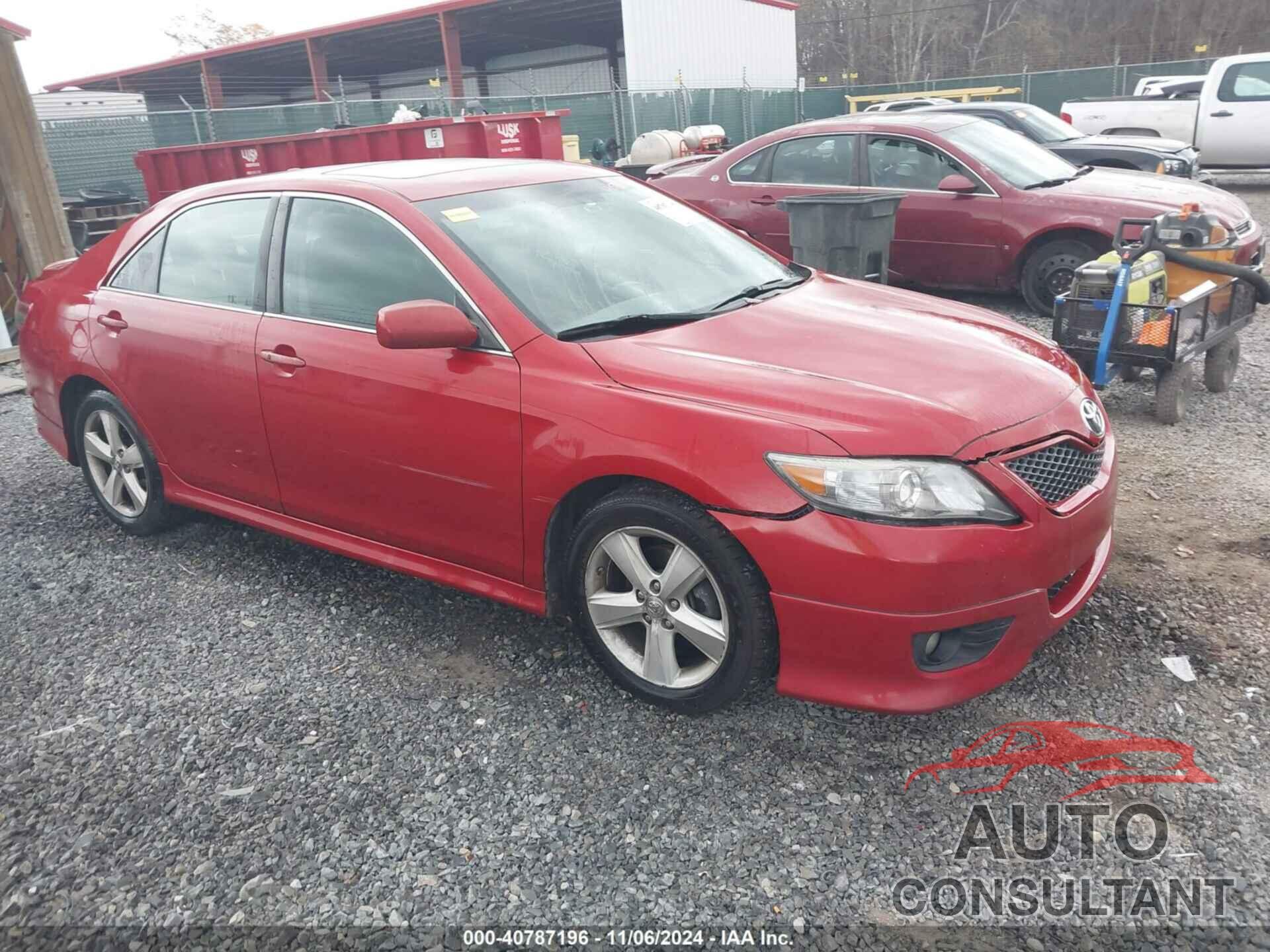 TOYOTA CAMRY 2011 - 4T1BF3EK4BU625561