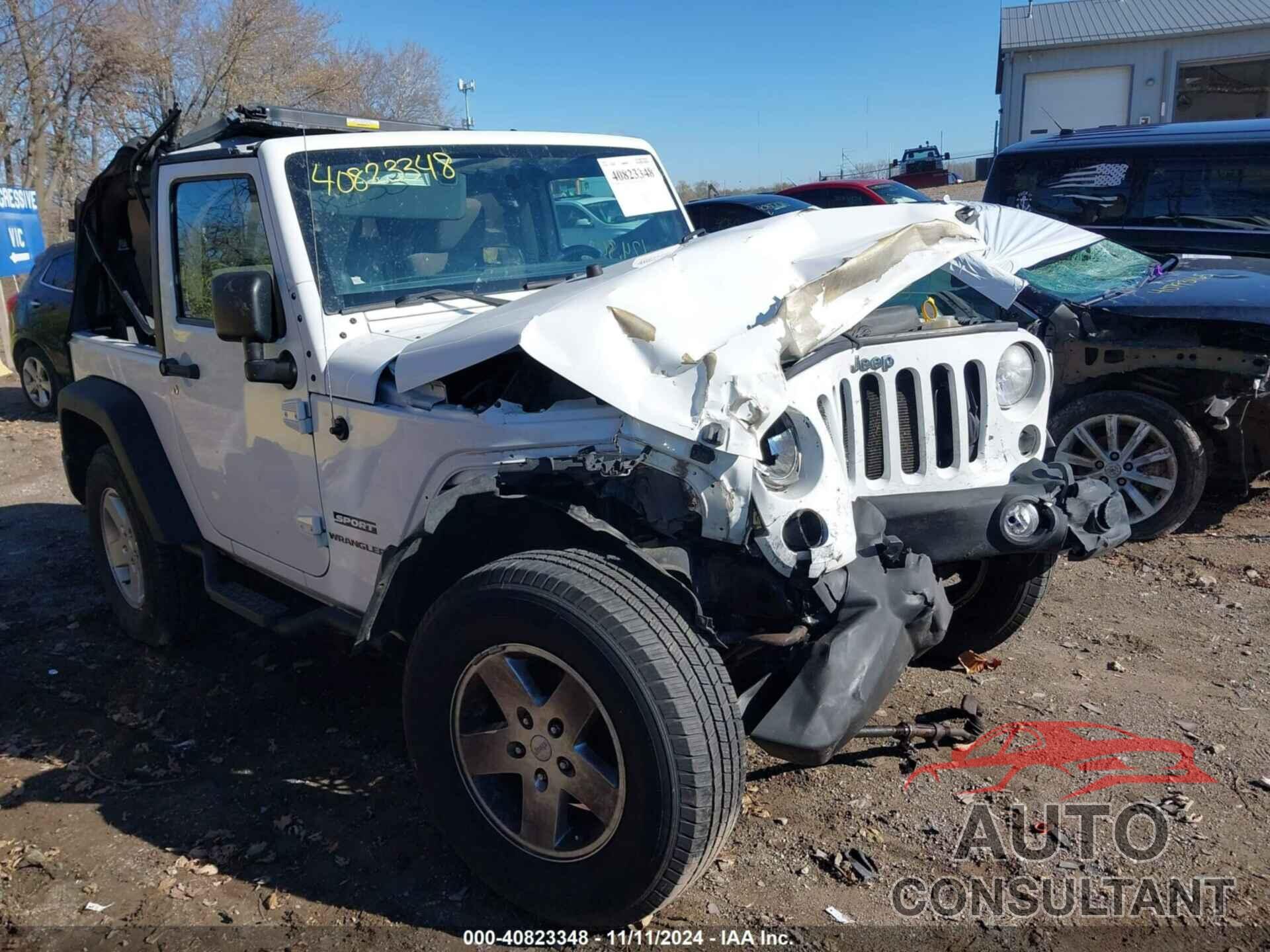 JEEP WRANGLER 2011 - 1J4AA2D11BL579656