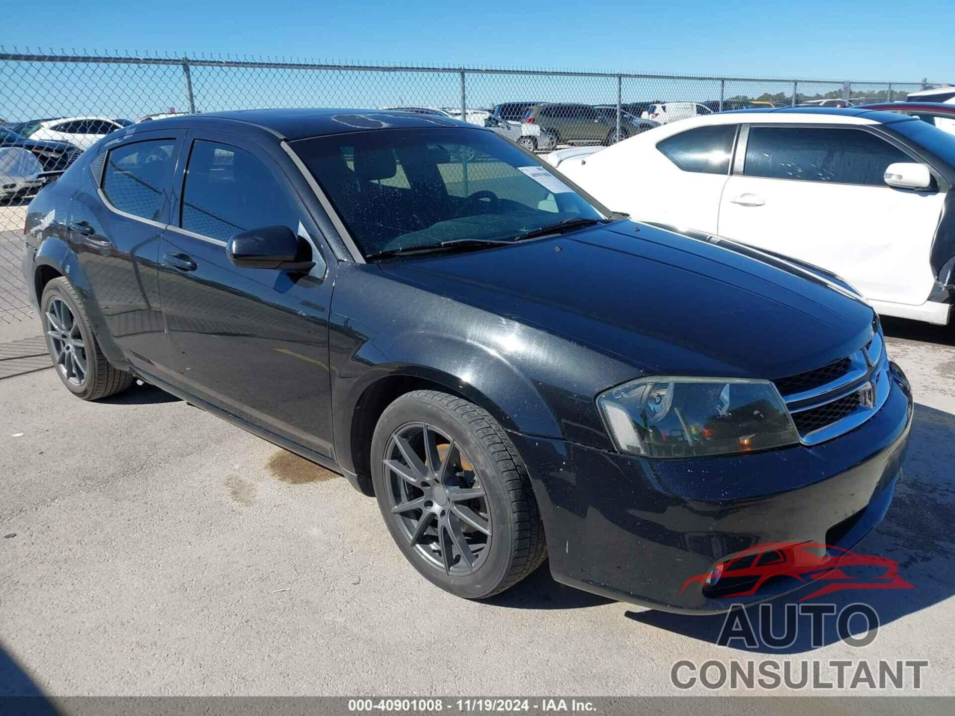 DODGE AVENGER 2011 - 1B3BD1FG4BN513802