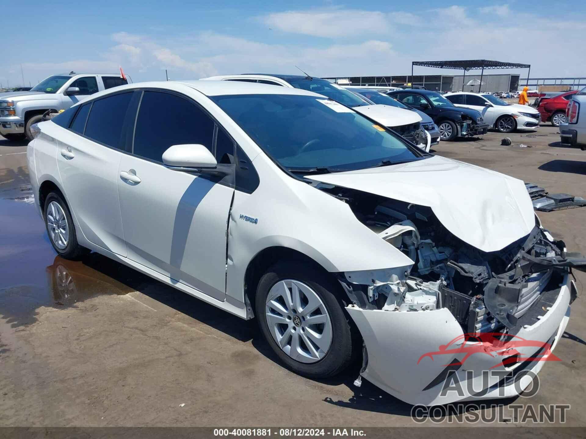 TOYOTA PRIUS 2016 - JTDKBRFU2G3000334