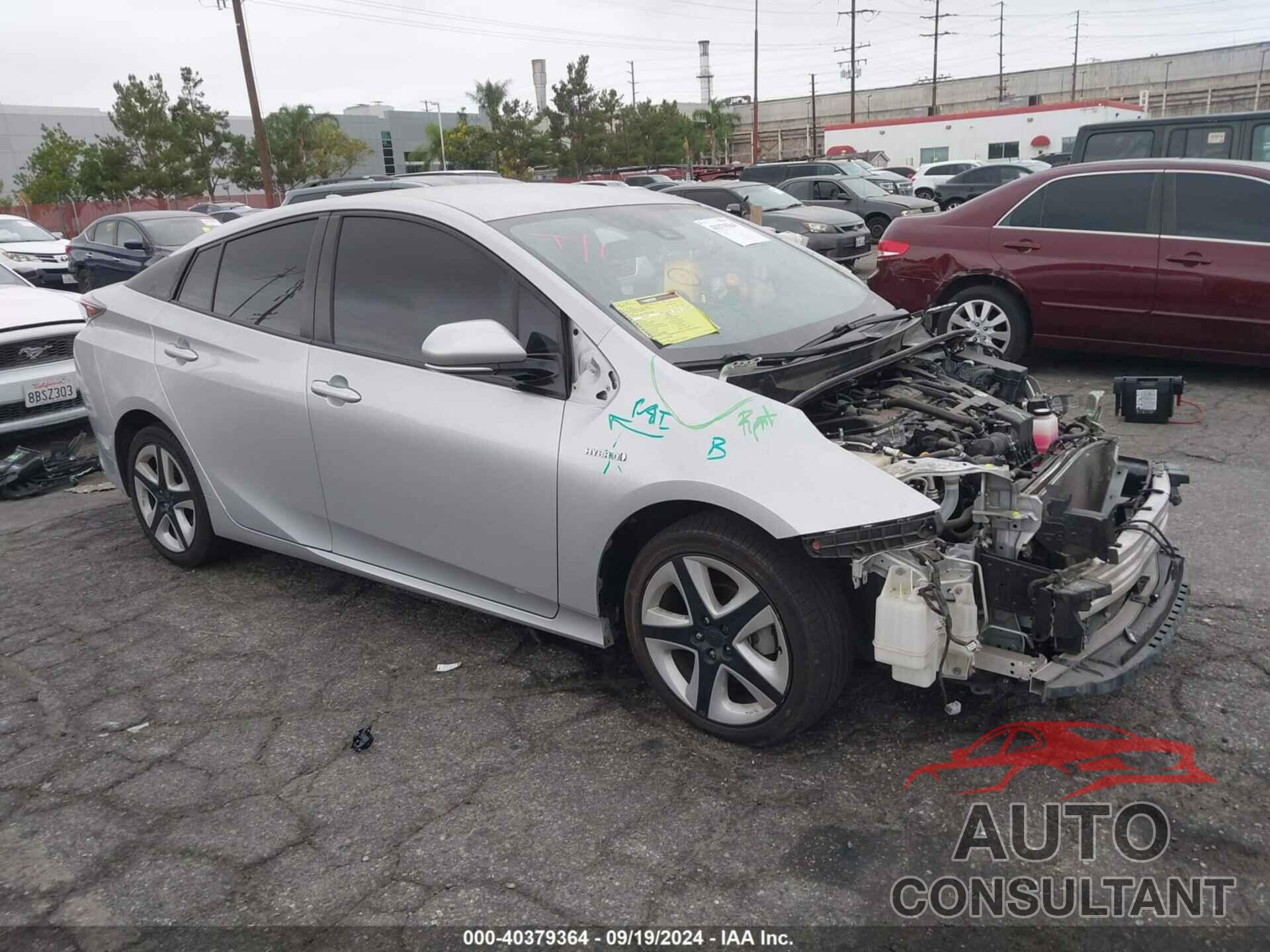 TOYOTA PRIUS 2018 - JTDKARFU9J3063988