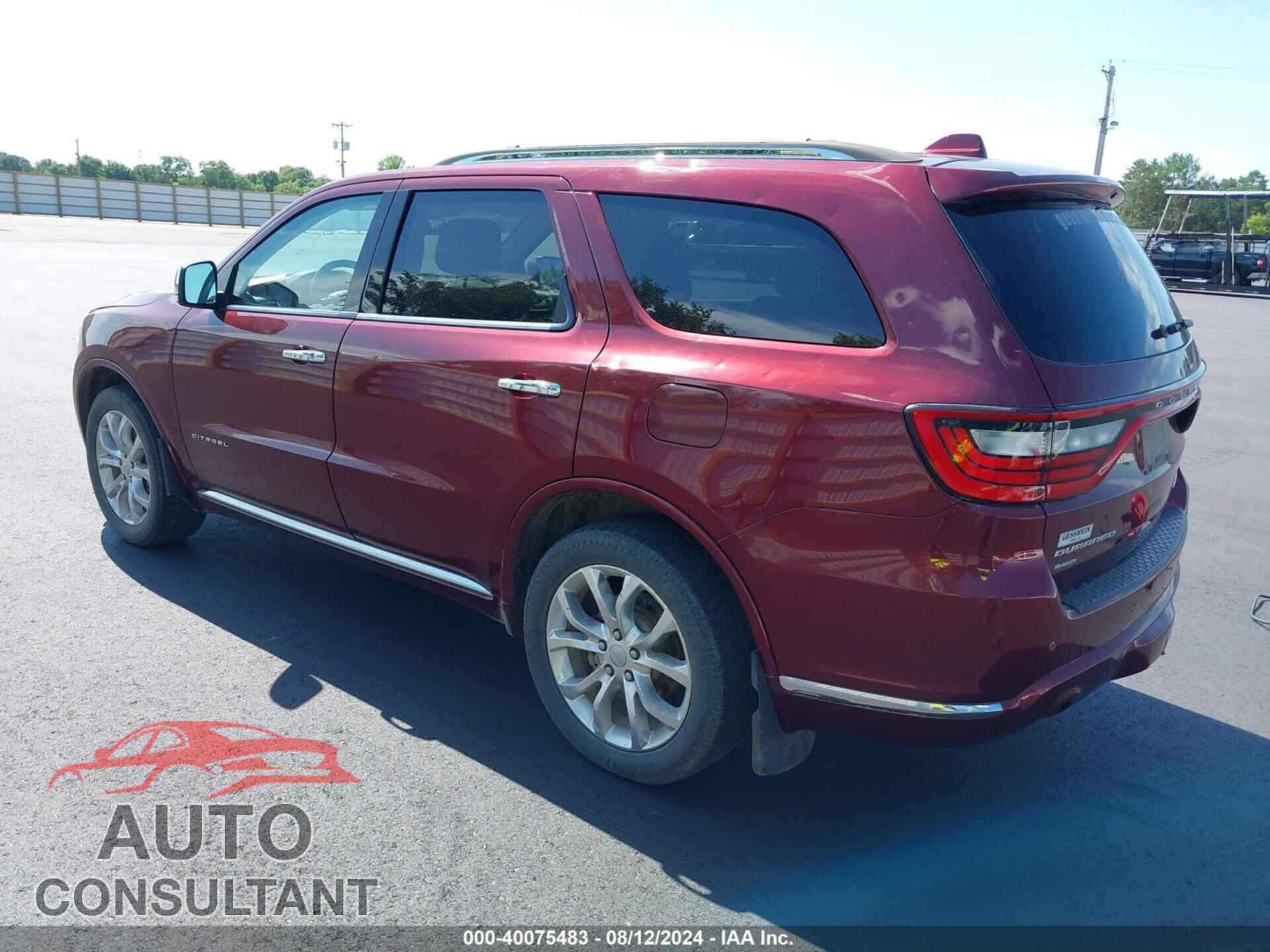 DODGE DURANGO 2016 - 1C4RDJEG4GC308966