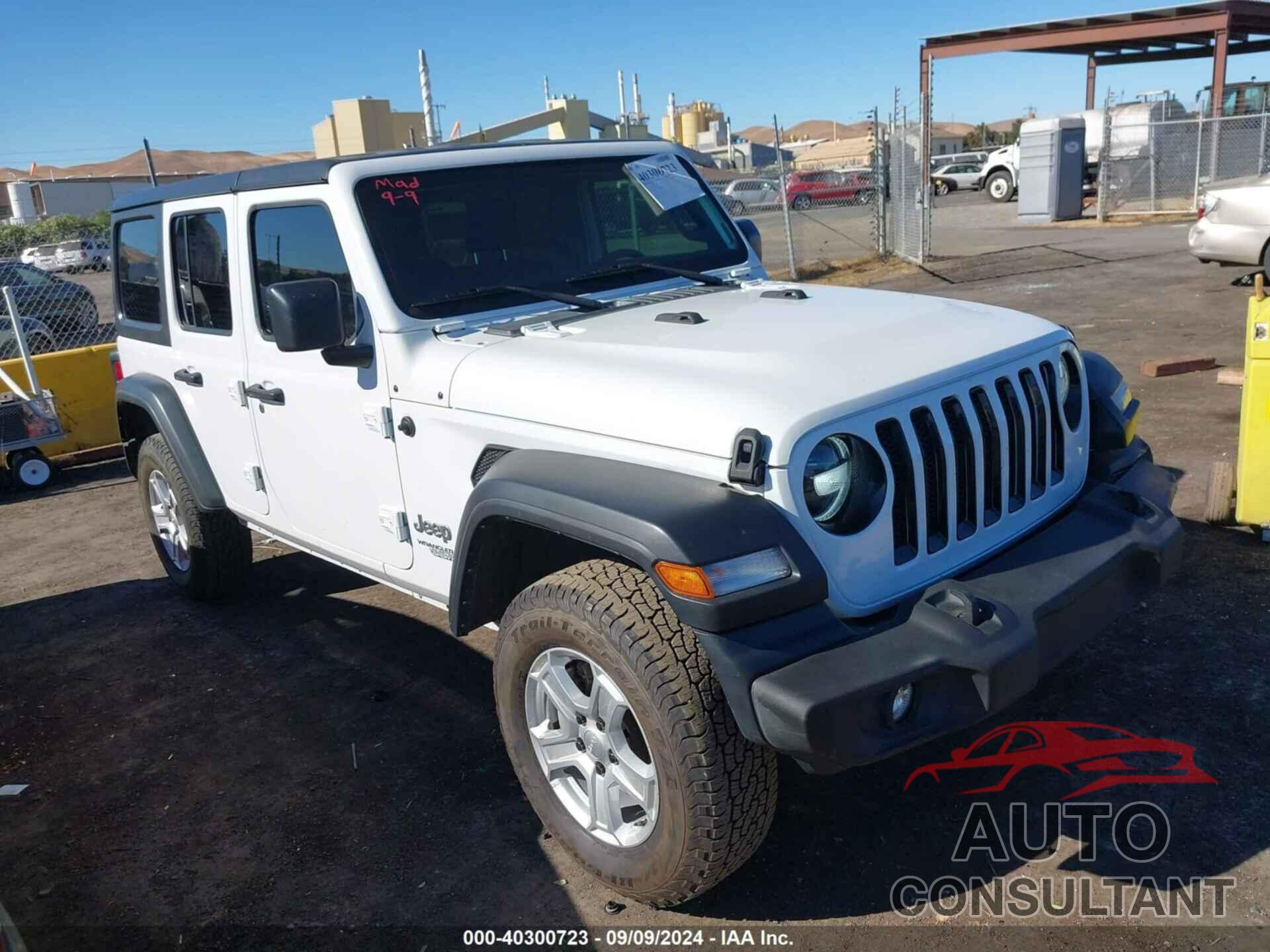 JEEP WRANGLER UNLIMITED 2019 - 1C4HJXDG5KW571452