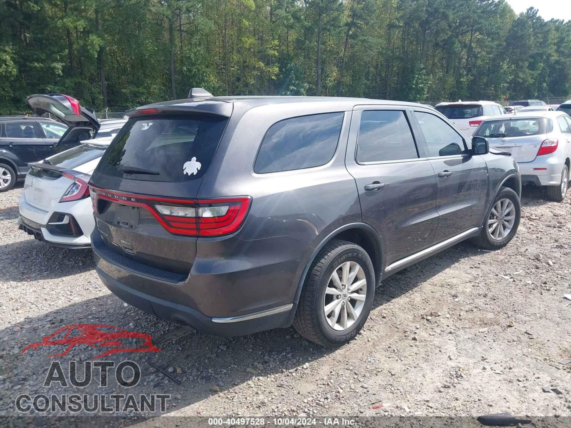 DODGE DURANGO 2019 - 1C4RDHAG9KC604623