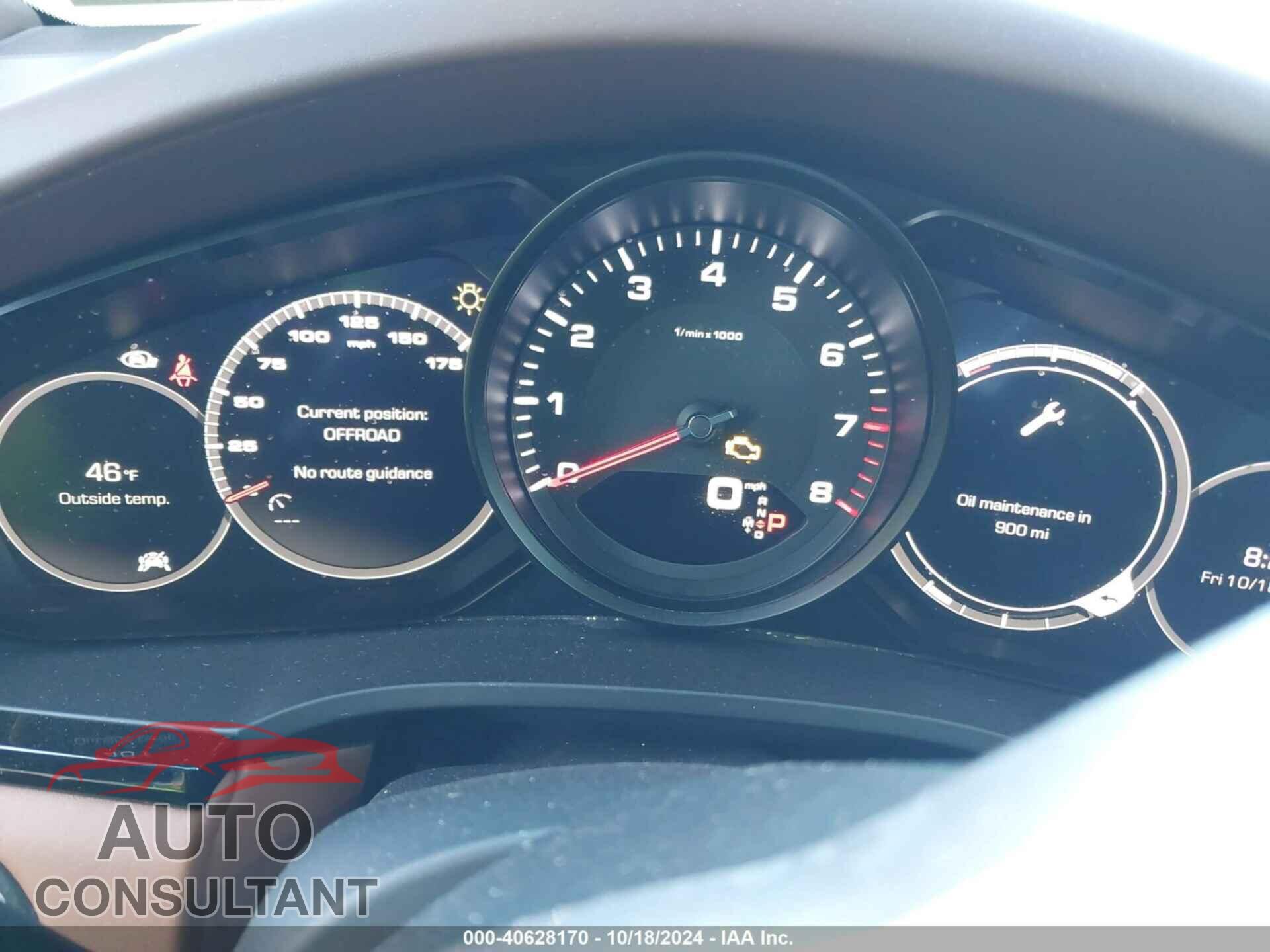 PORSCHE CAYENNE 2019 - WP1AA2AY9KDA03538
