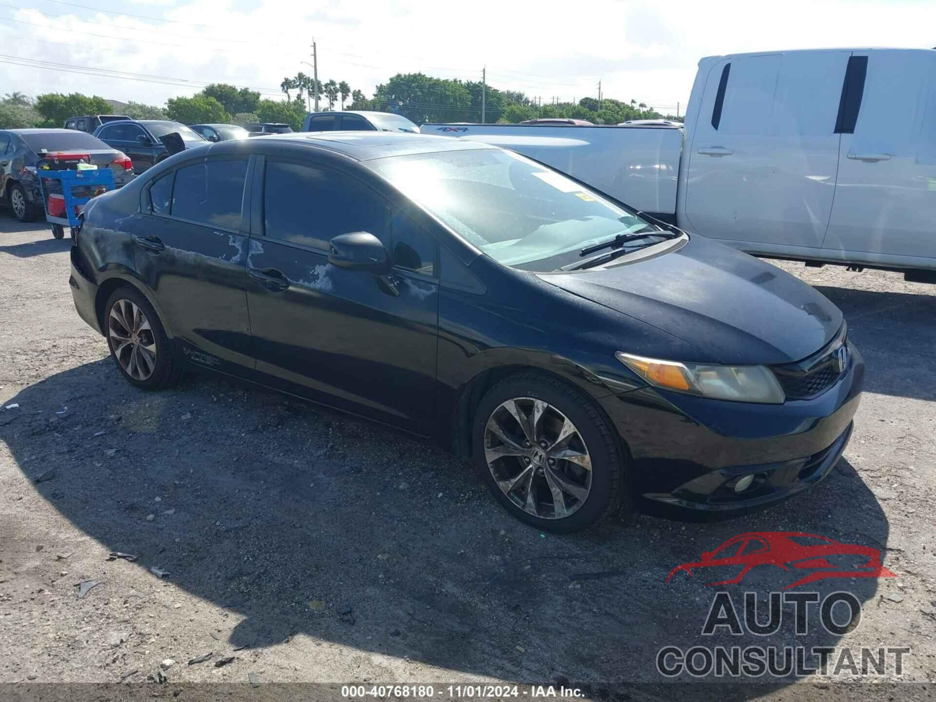 HONDA CIVIC 2012 - 2HGFB6E52CH702611