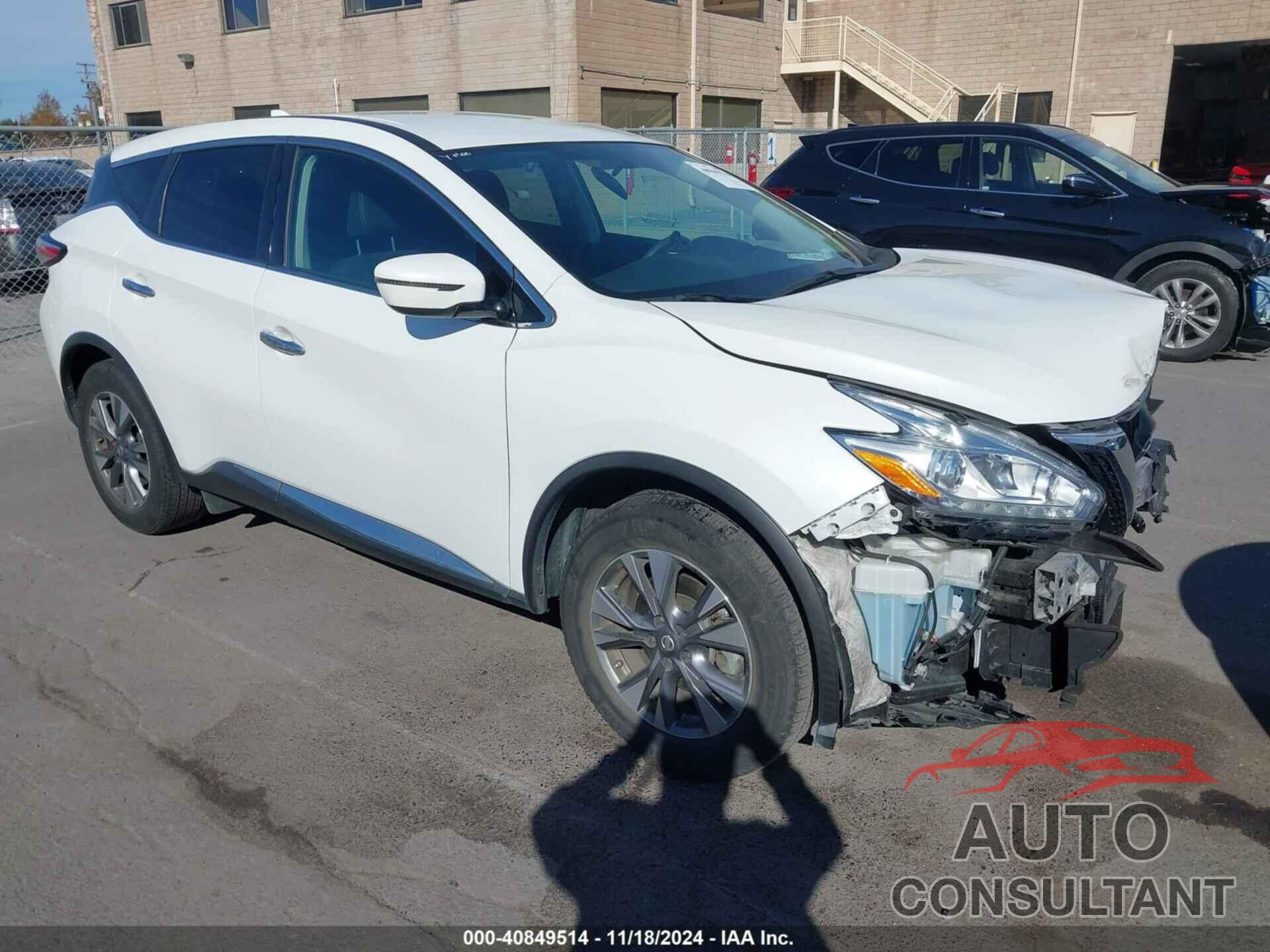NISSAN MURANO 2017 - 5N1AZ2MH1HN129915