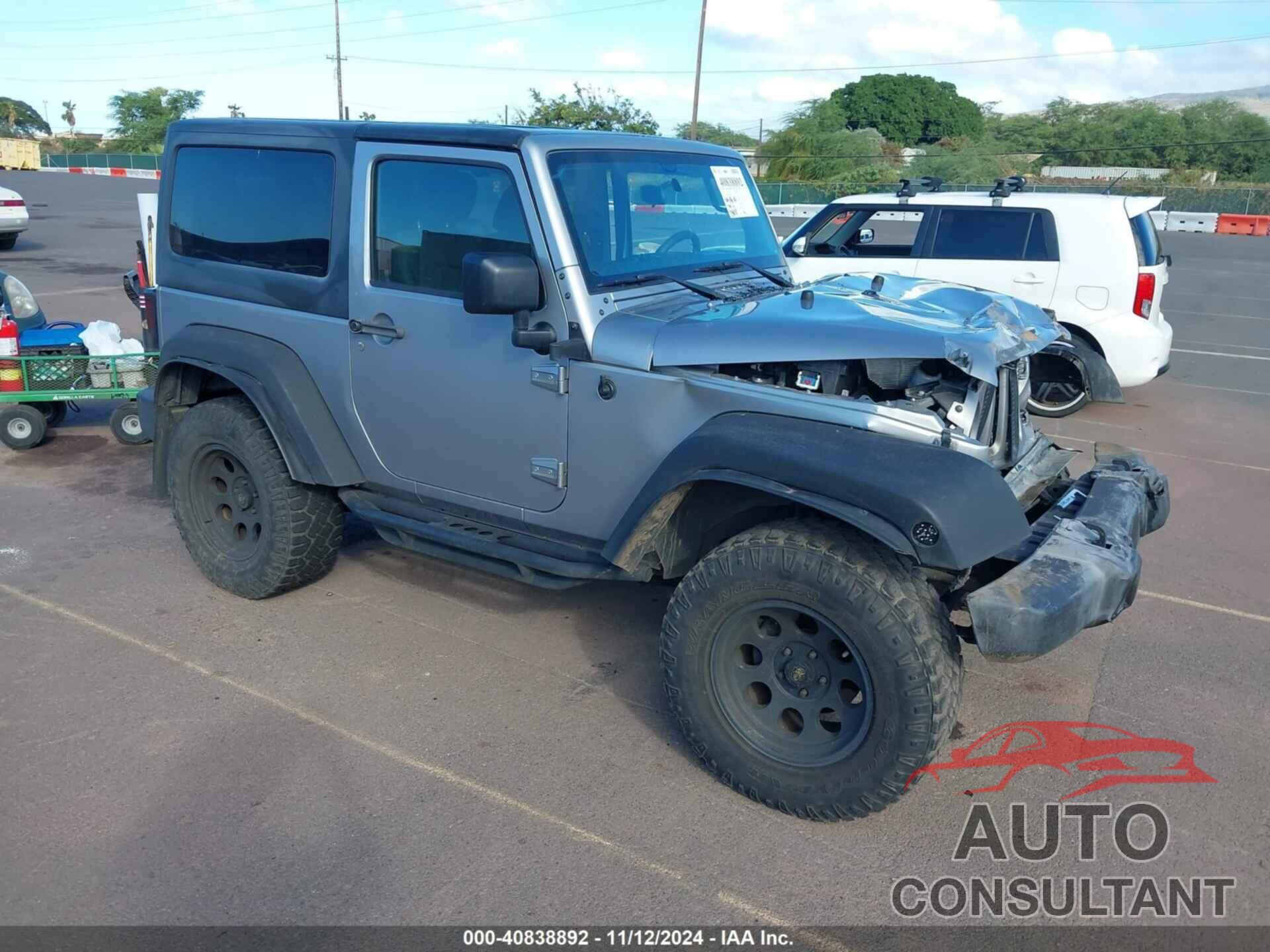 JEEP WRANGLER 2016 - 1C4AJWAG8GL323530