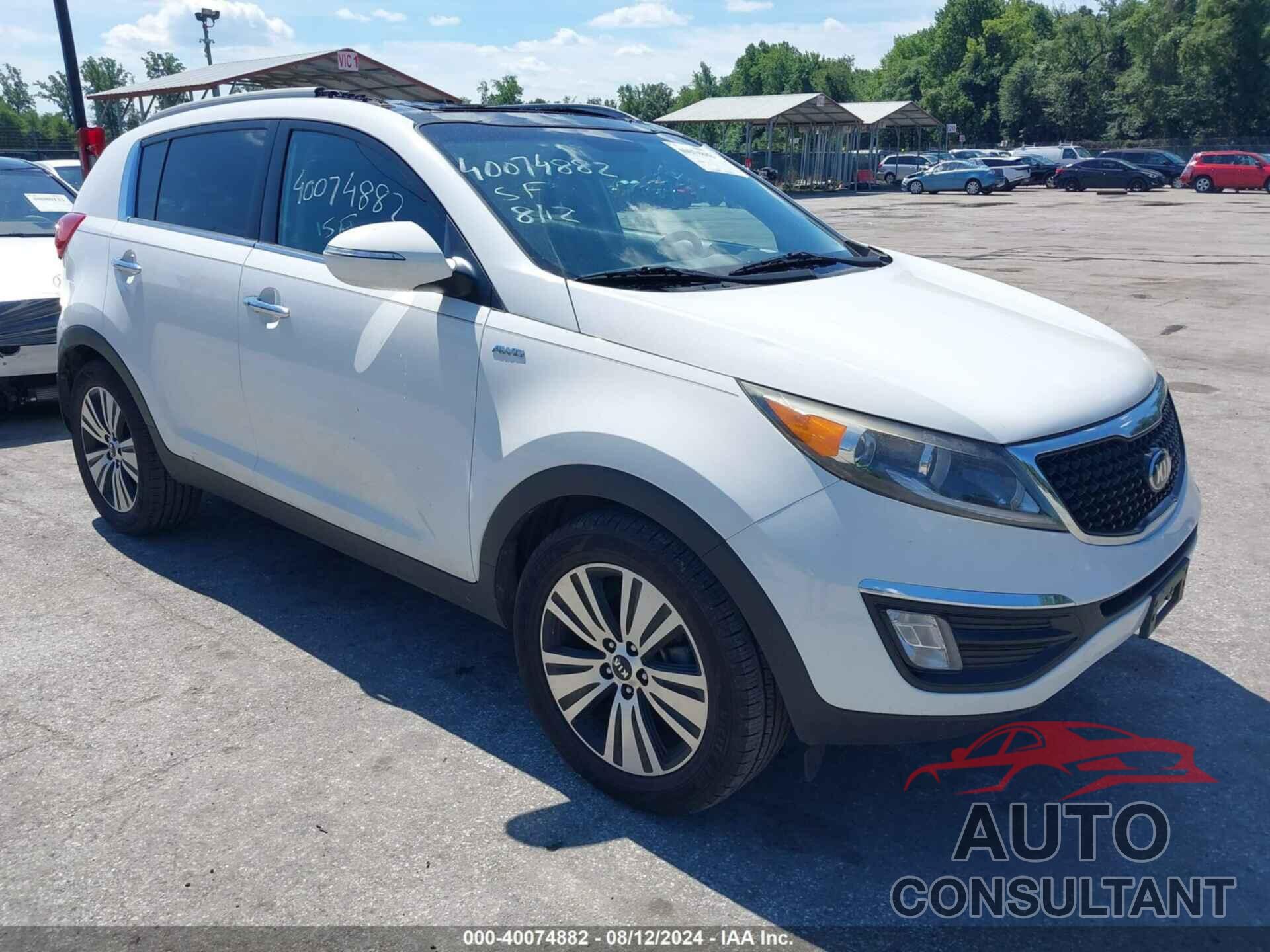 KIA SPORTAGE 2016 - KNDPCCAC9G7828064