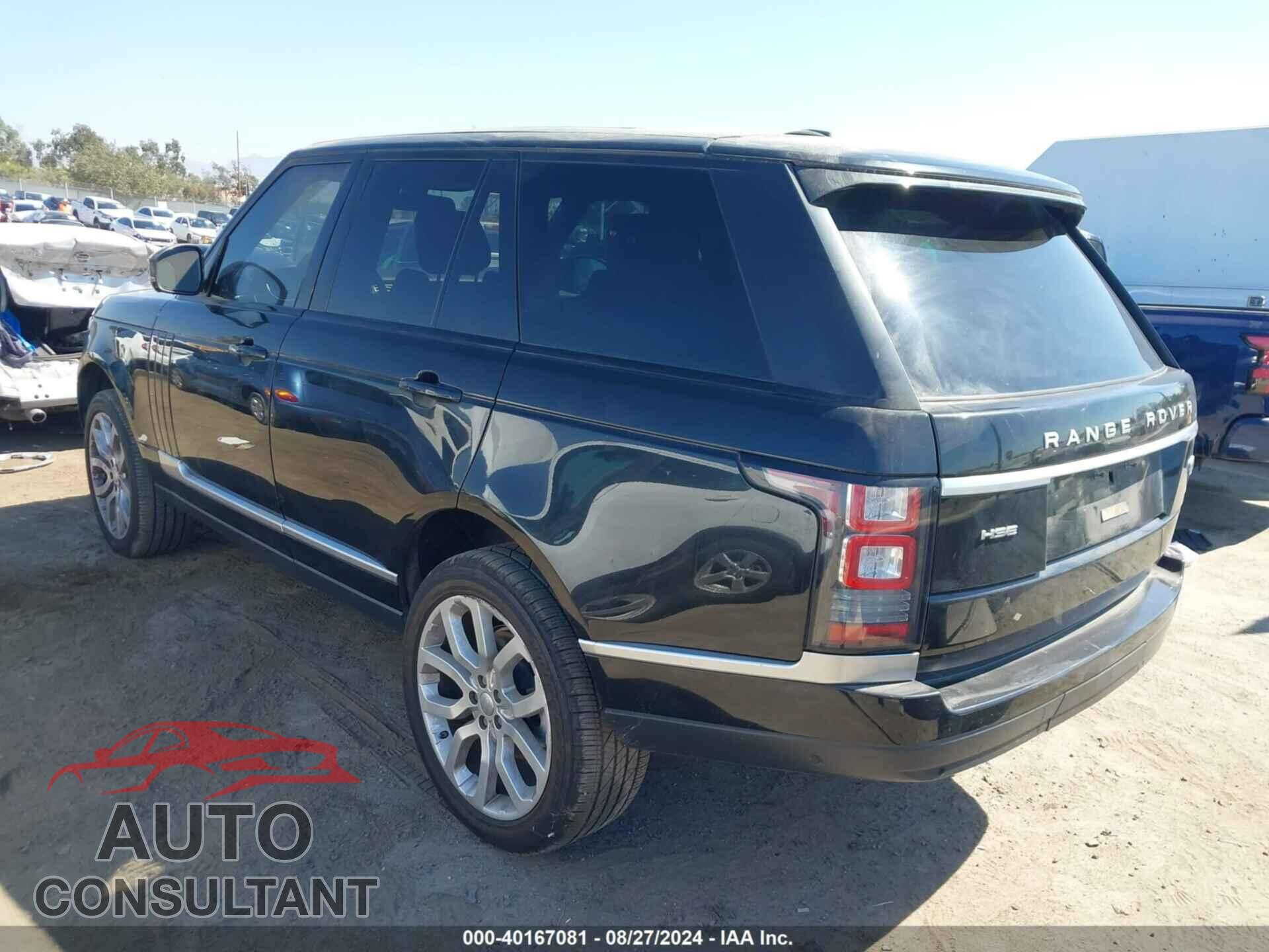 LAND ROVER RANGE ROVER 2014 - SALGS2WF5EA182952