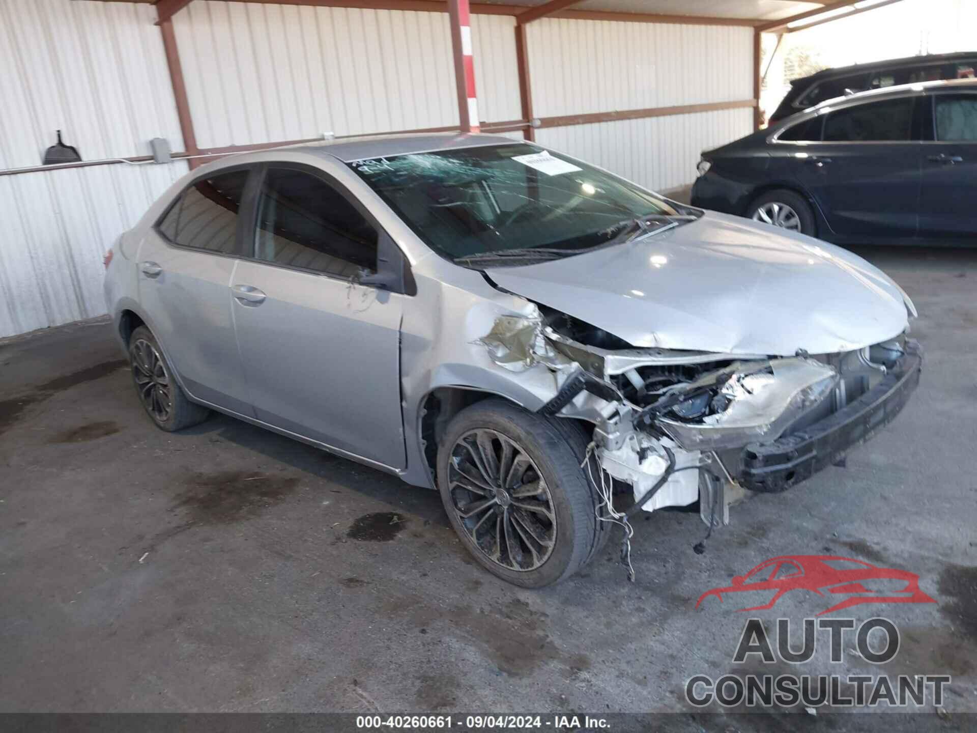TOYOTA COROLLA 2016 - 5YFBURHE5GP468890